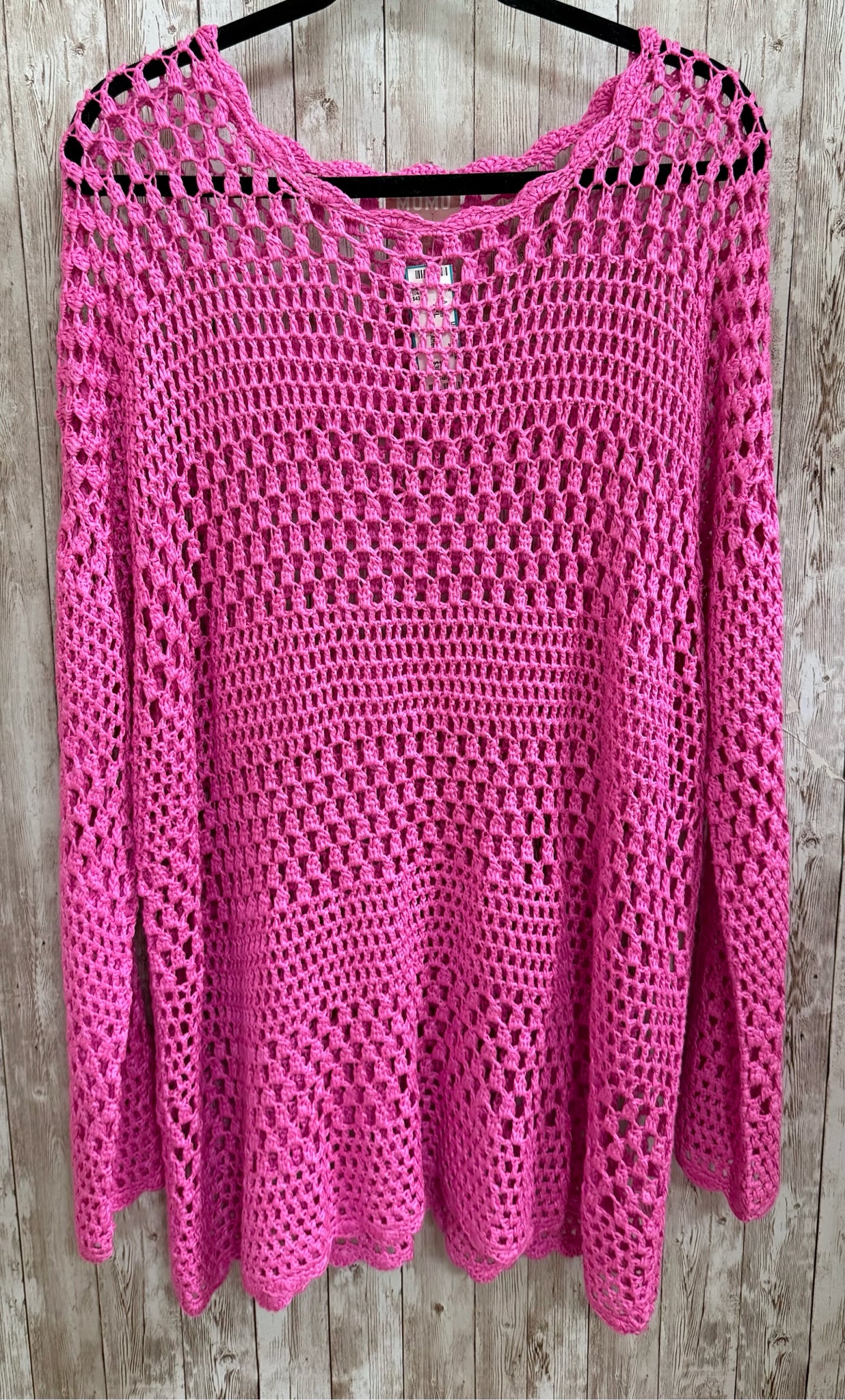 Size XXL MUMU Hot Pink Sweater