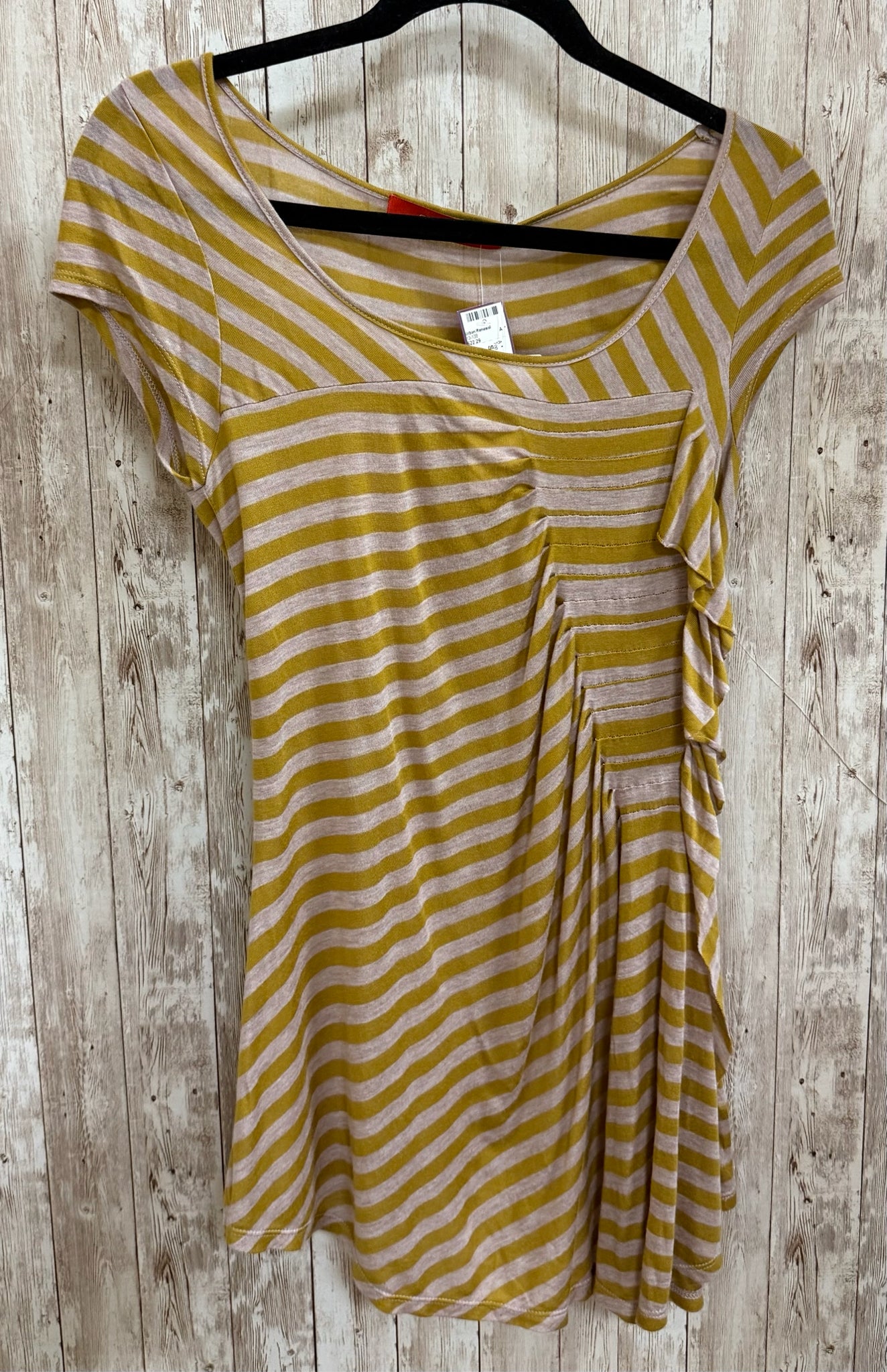 Size S CARTONNIER MUSTARD STRIPE Top