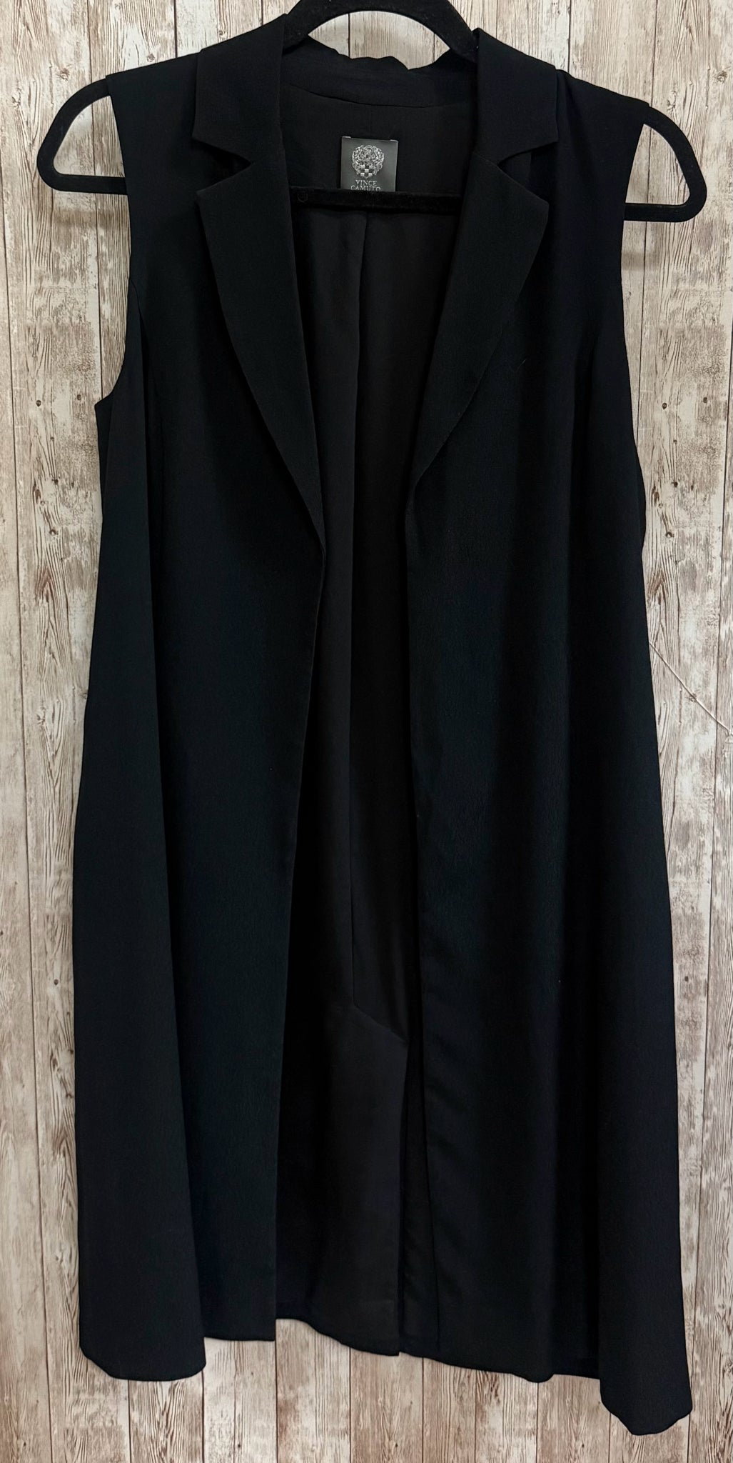 Size XS VINCE CAMUTO Black Duster
