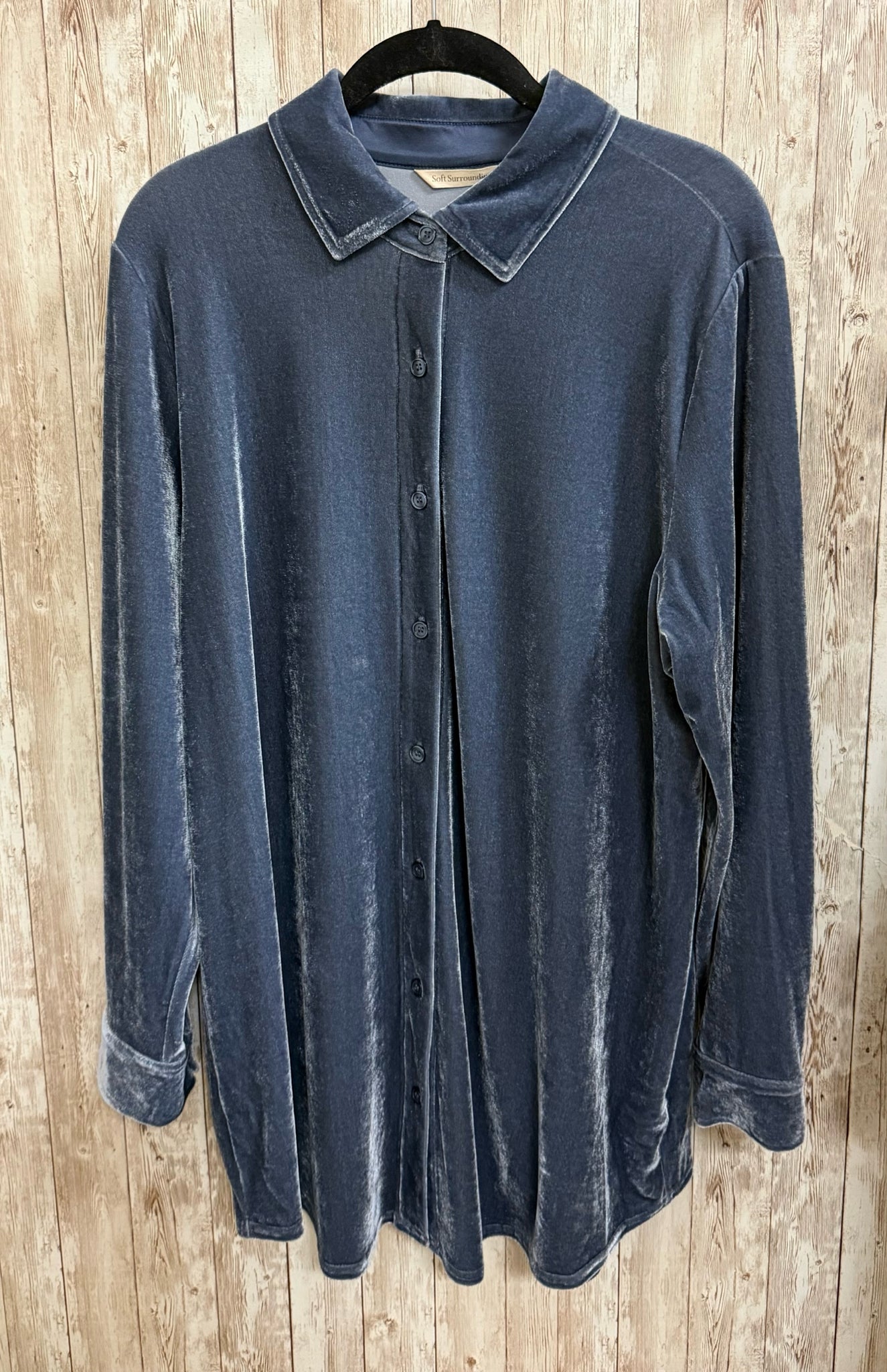 Size L SOFT SURROUNDINGS Blue Top
