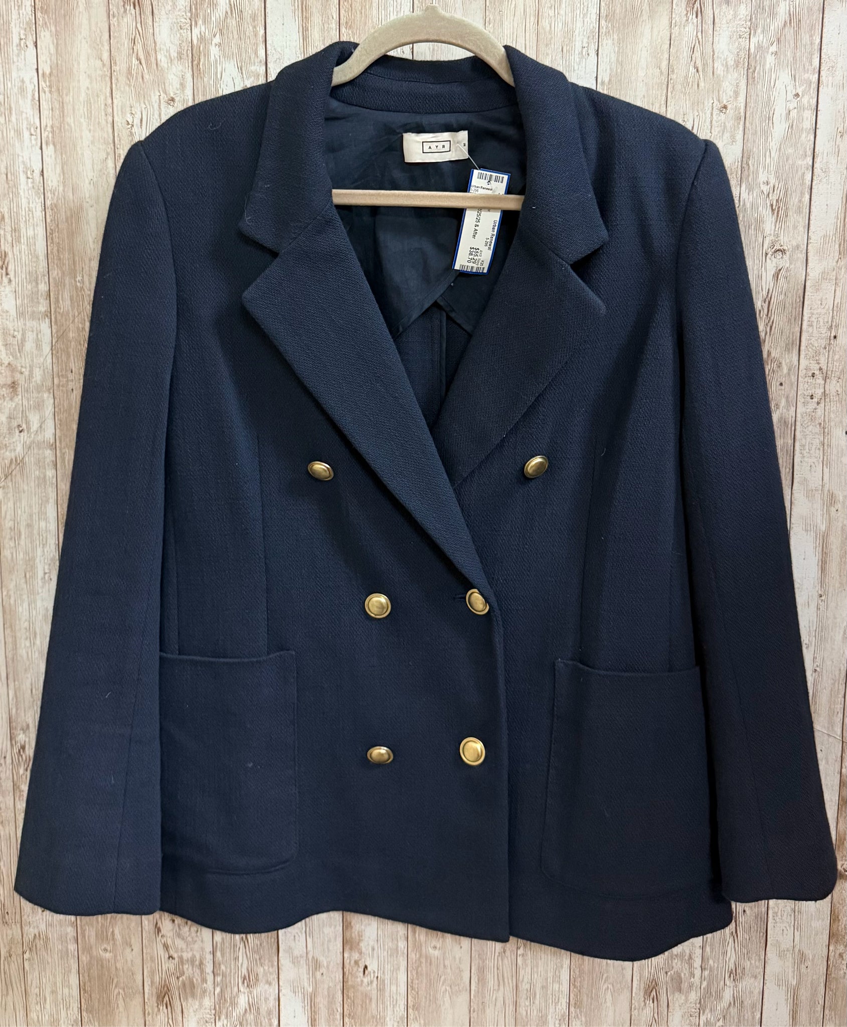 Size M AYR Navy Blazer