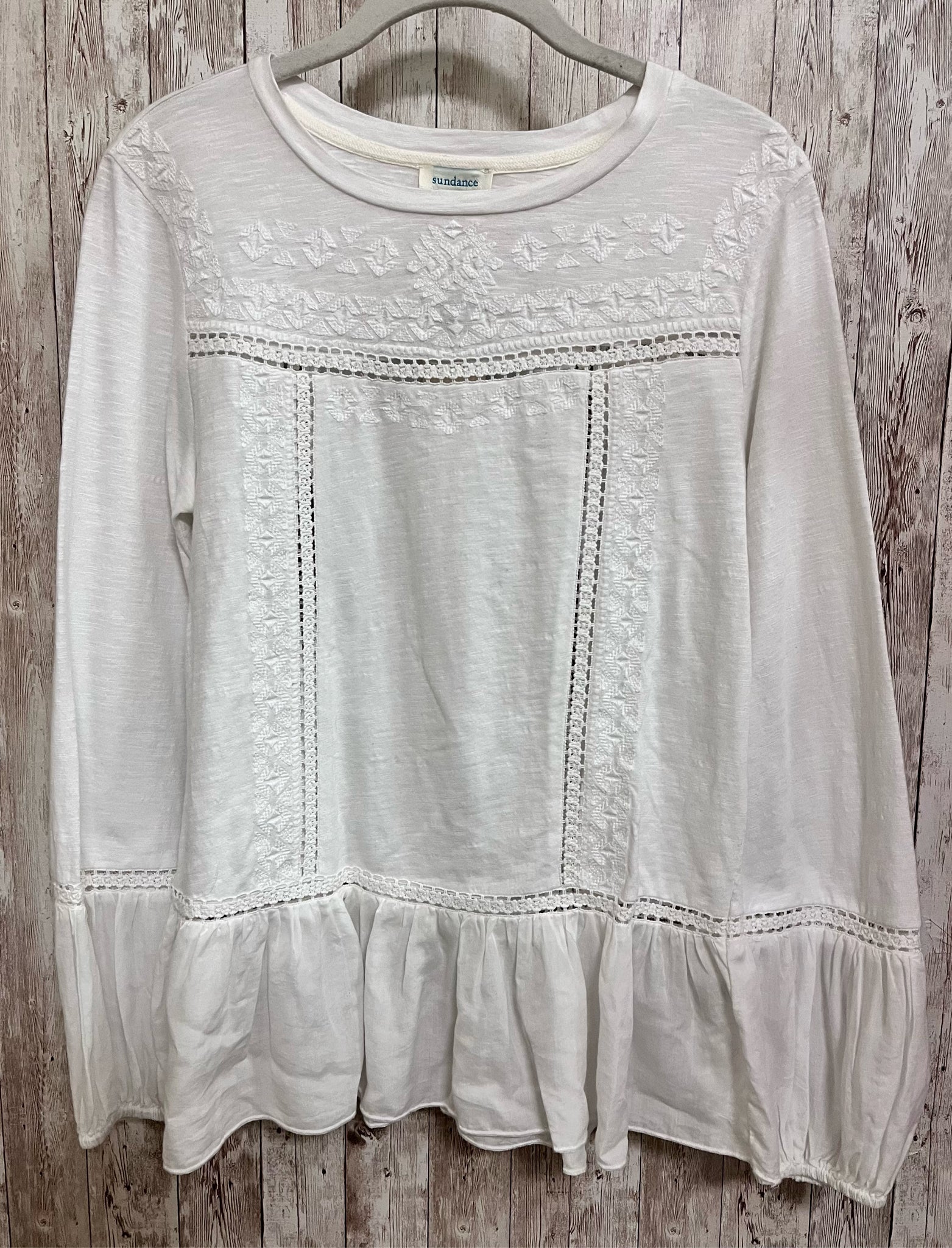 SUNDANCE Size XS Cream Top