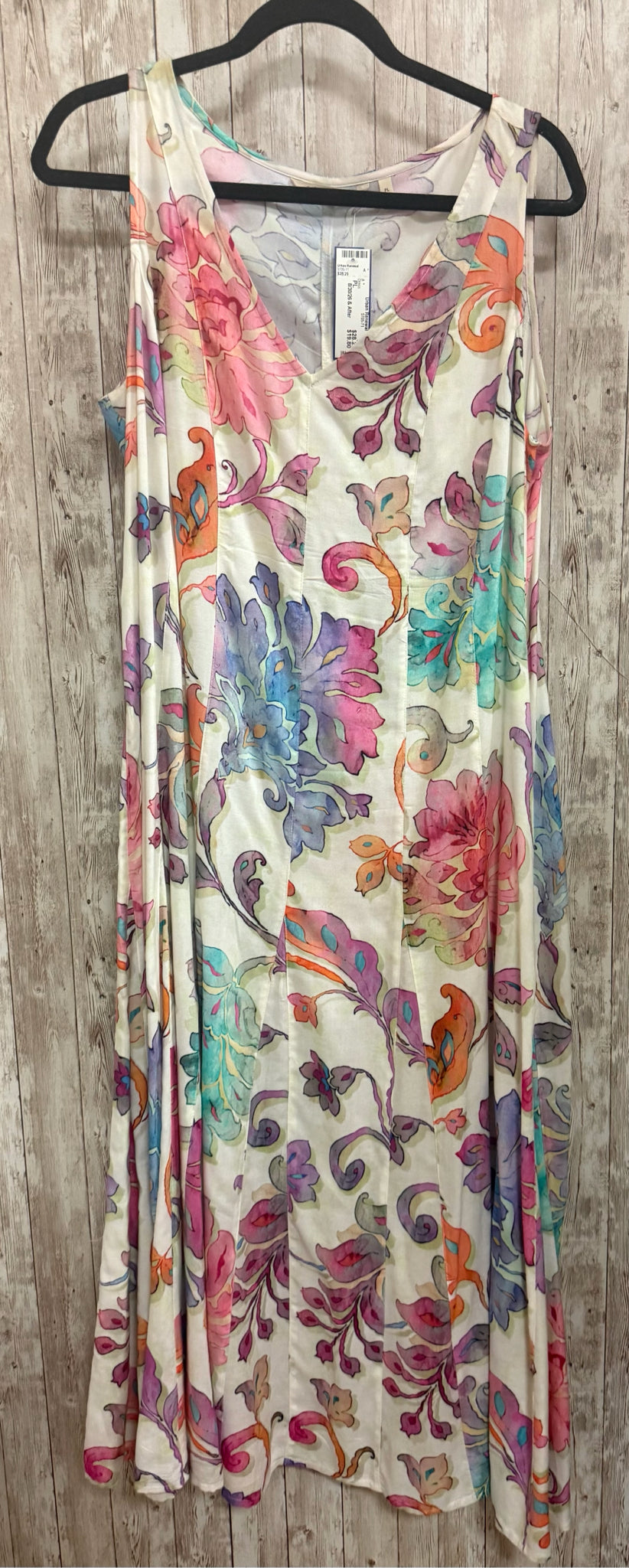 Size PL SOFT SURROUNDINGS MULTI COLOR FLORAL PRINT Dress
