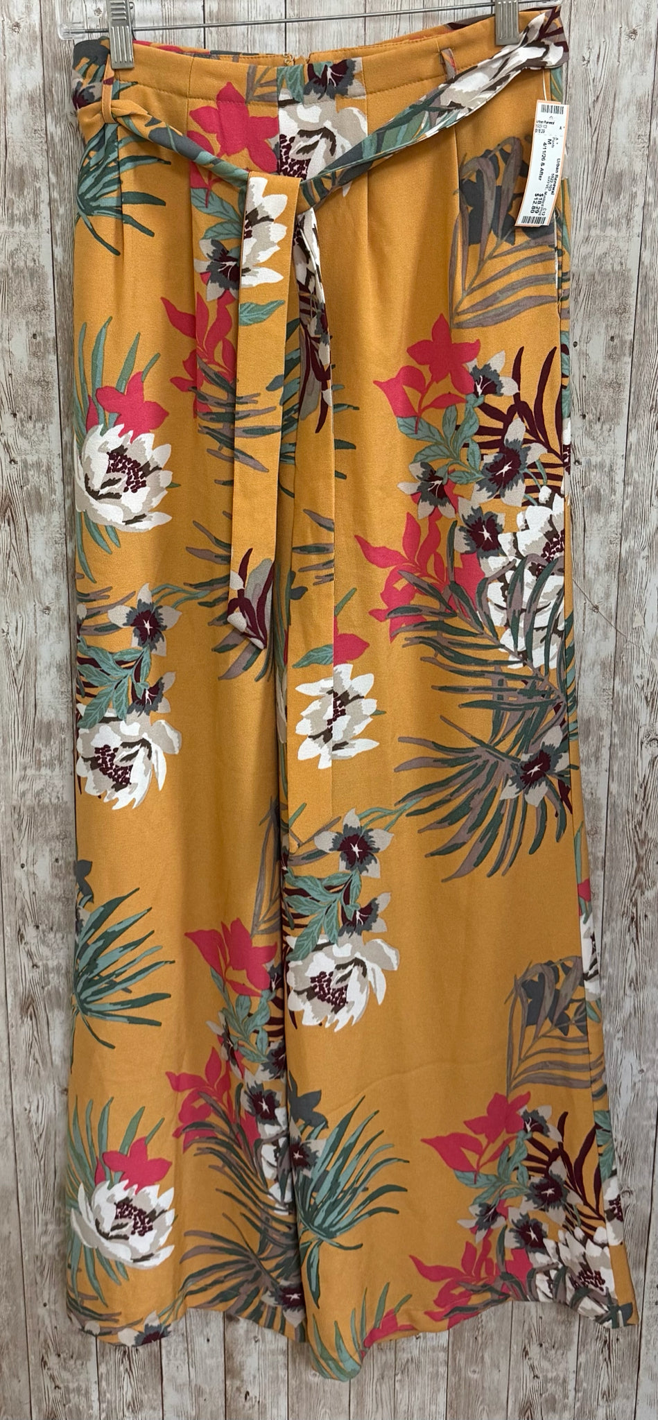 Size M HYFVE Mustard Print Pants