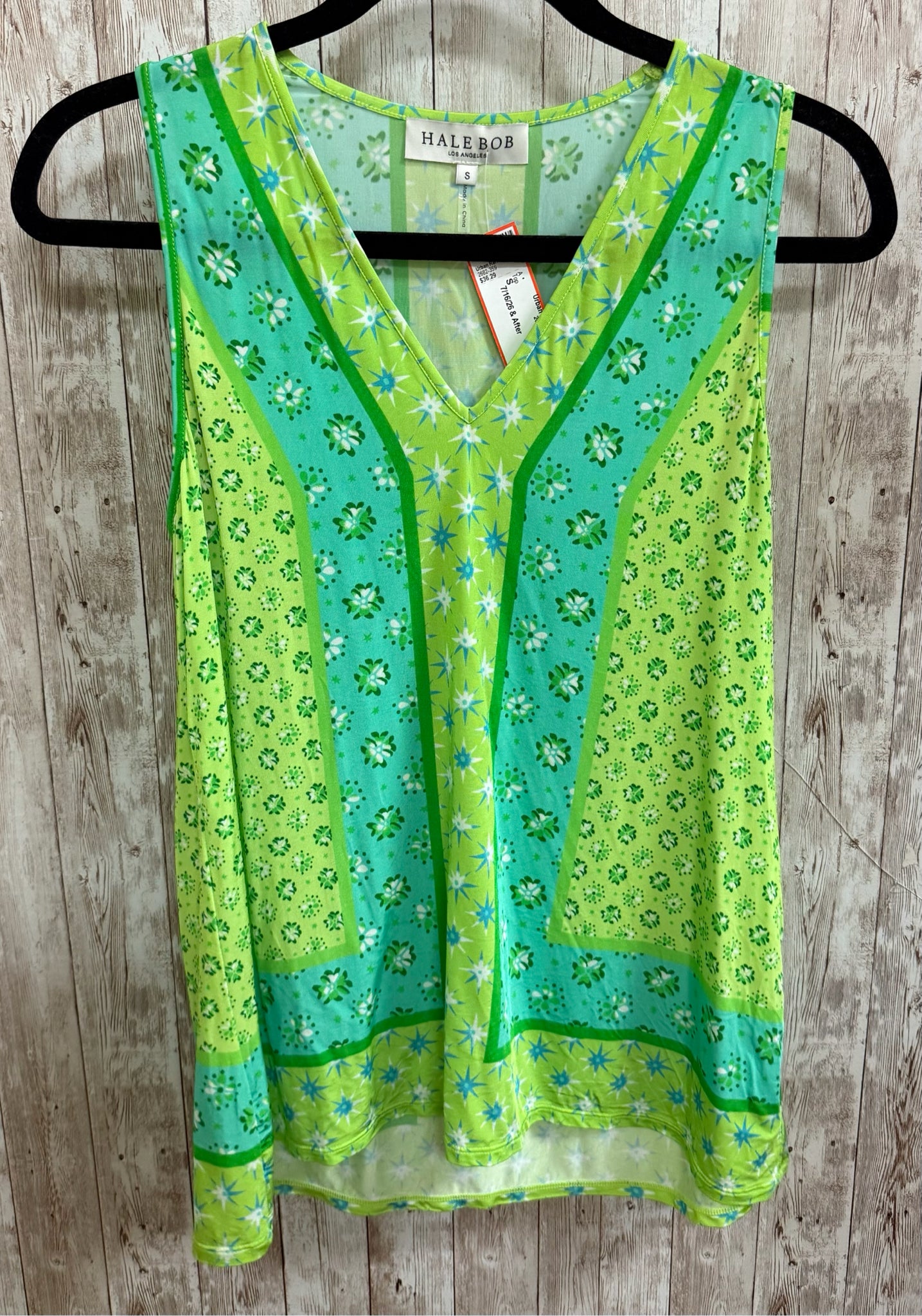 Size S HALE BOB LIME Top