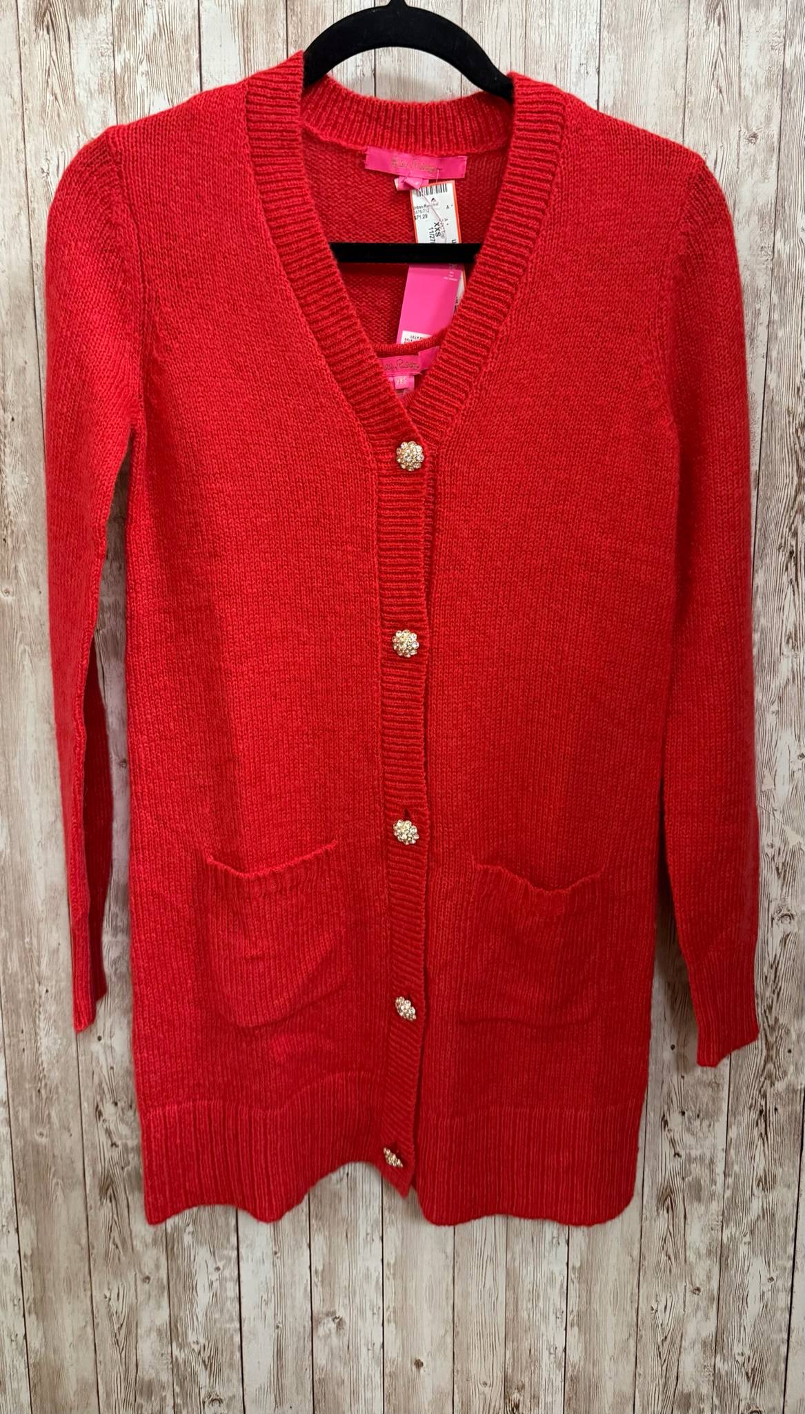 Size XXS LILLY PULITZER Red 2 PC Top