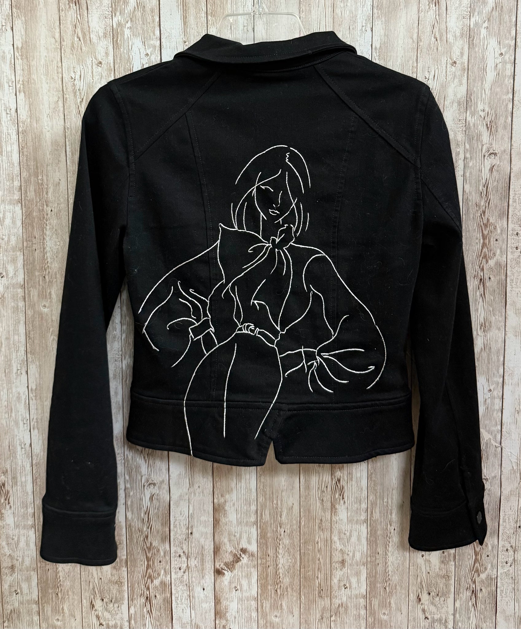 Size 00 WHITEHOUSE/BLACK MKT Black Jacket