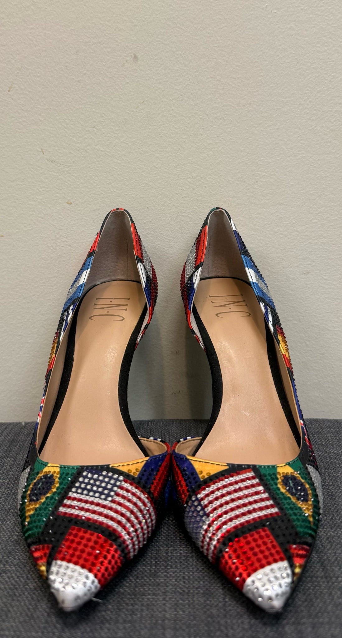 5 INC MULTI PRINT SHOES