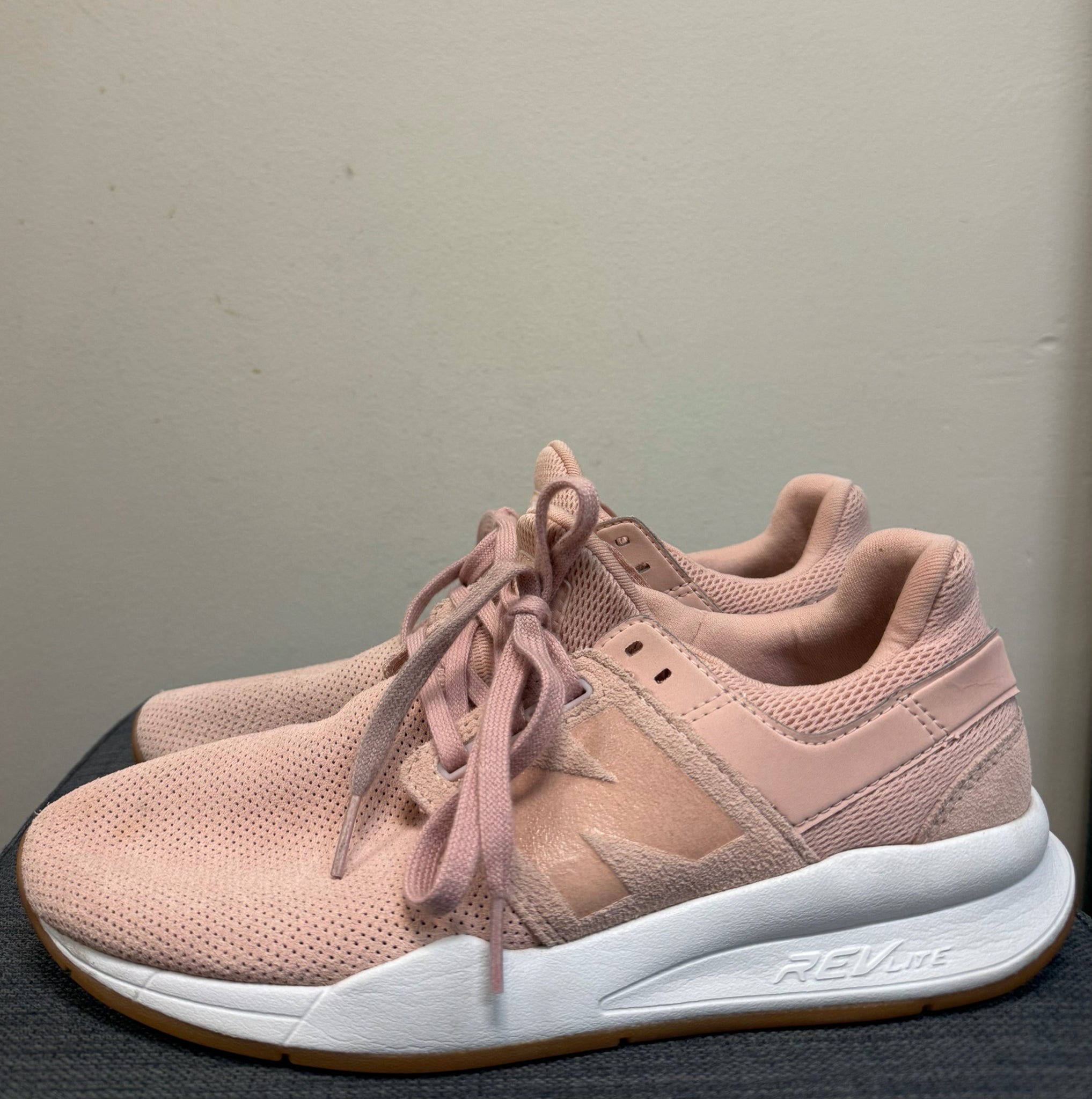 9.5 ADIDAS Light Pink SHOES