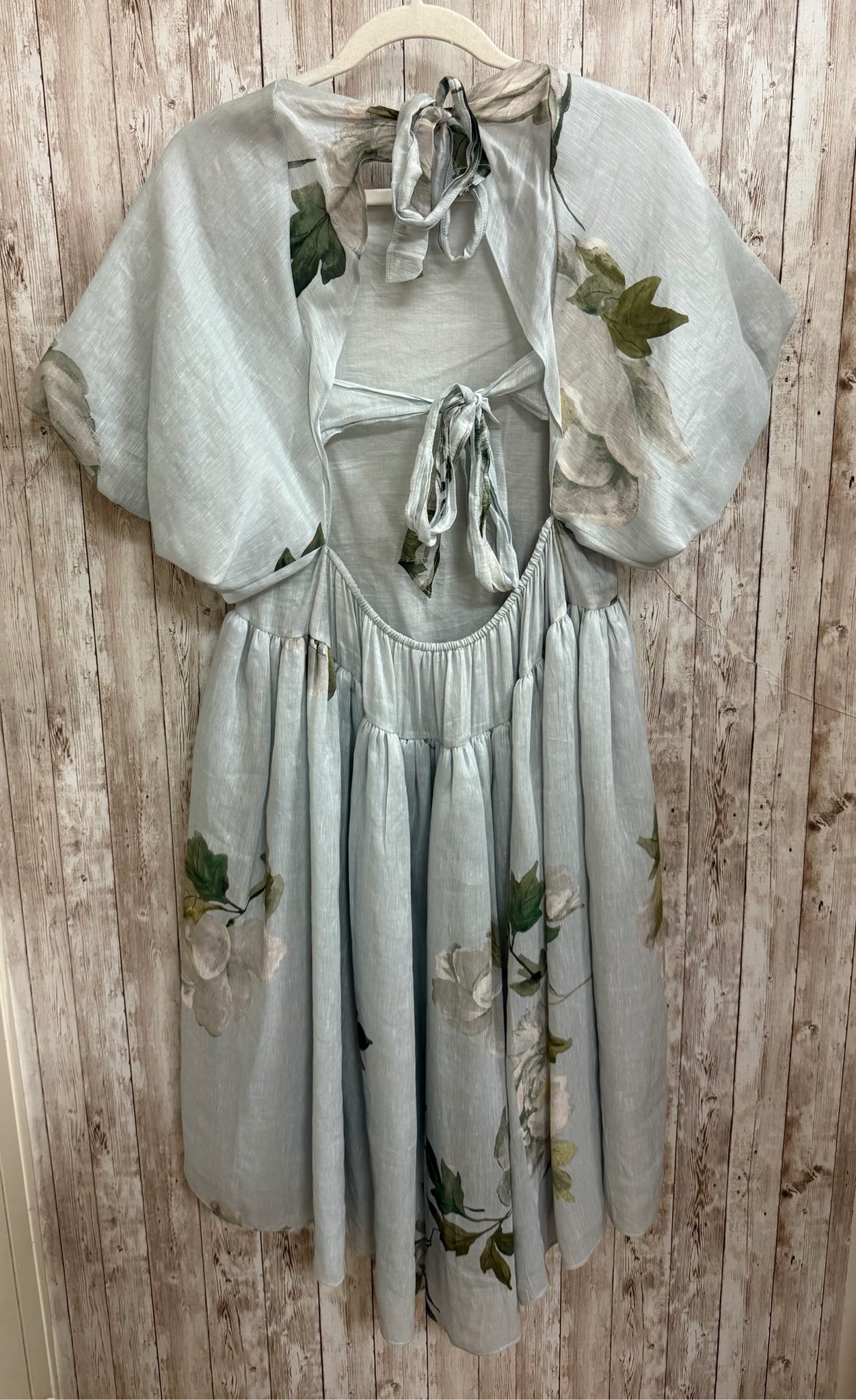 Size M &OTHER STORIES GREY FLORAL Dress