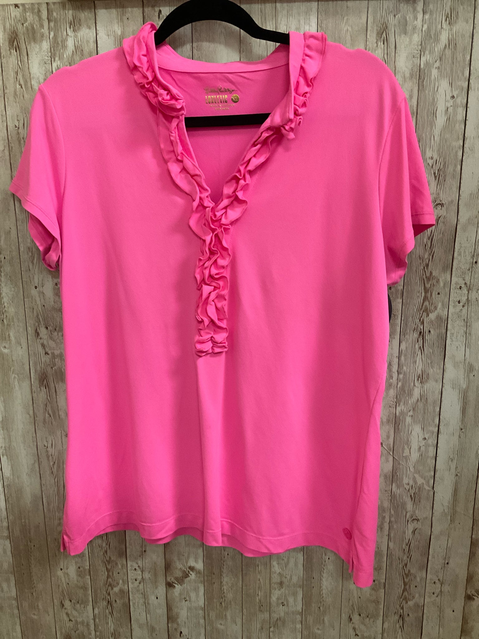 Size XL LILLY PULITZER Hot Pink Top