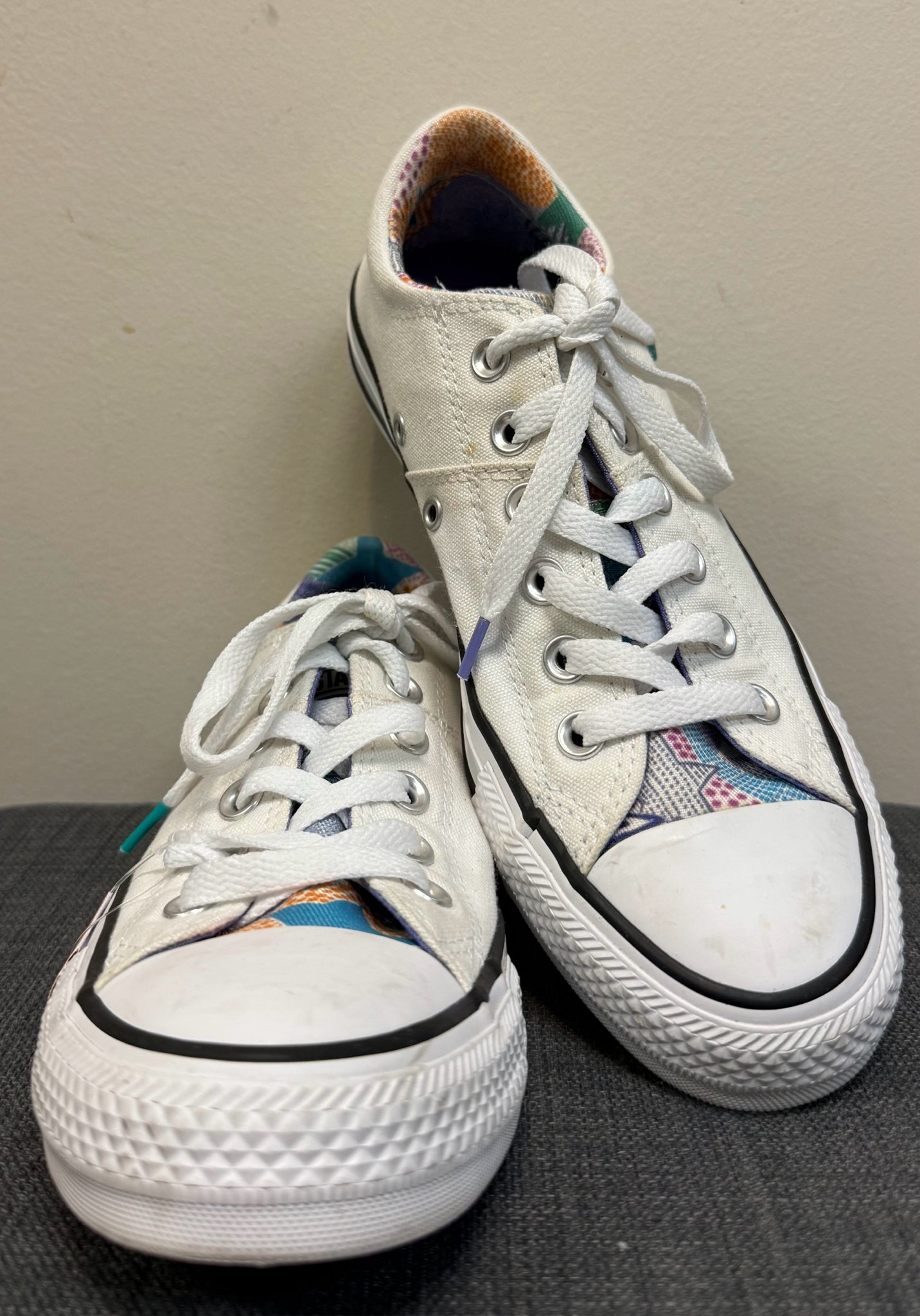 7.5 CONVERSE White SHOES