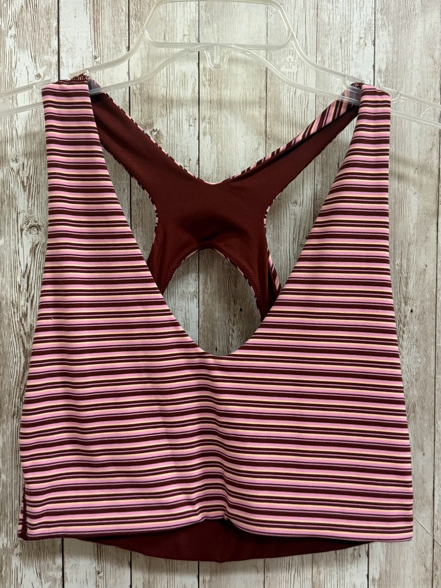 Size XS LULULEMON BROWN AND PINK Top