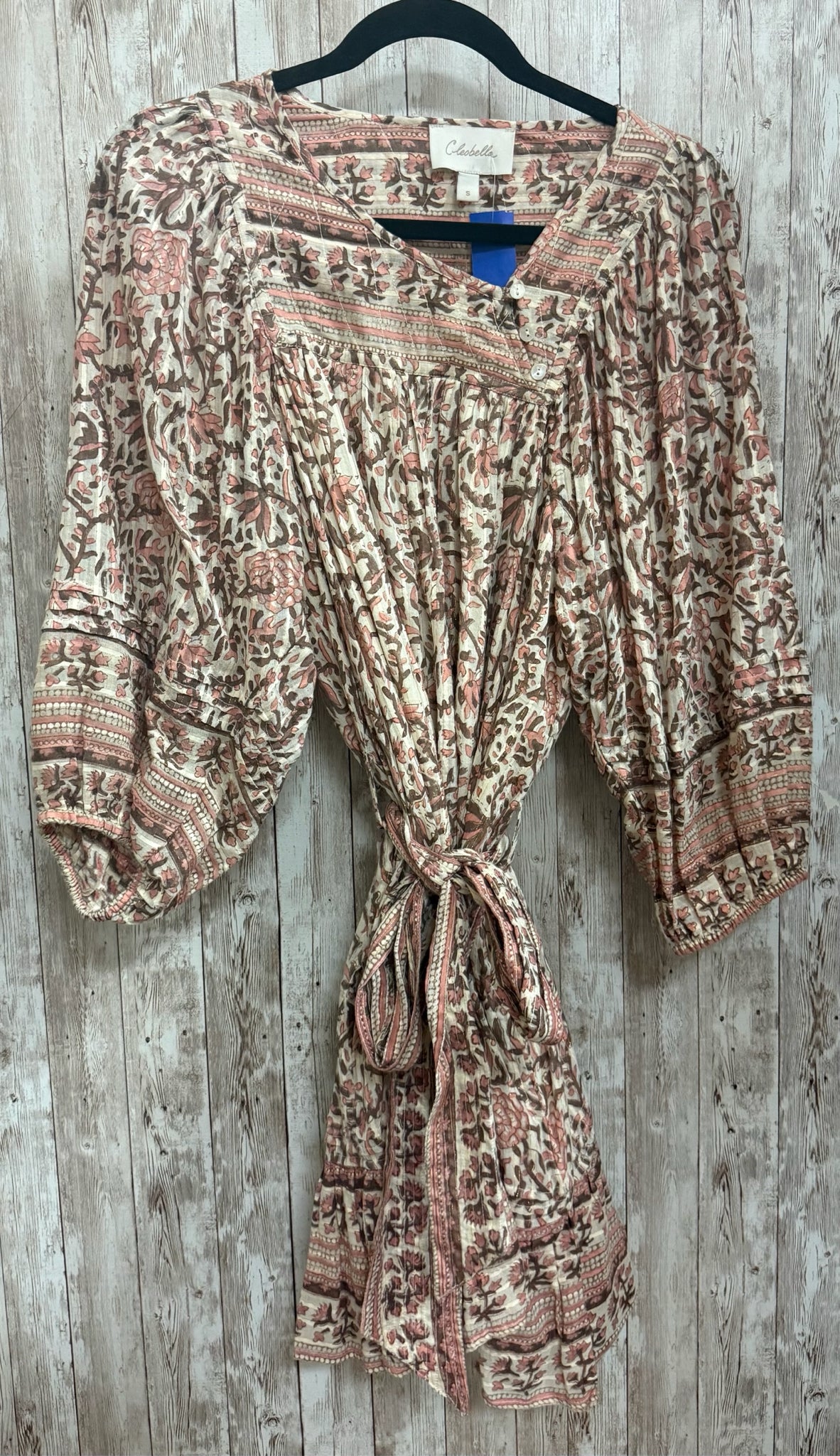 Size S CLEOBELLA CREAM AND TAUPE Dress