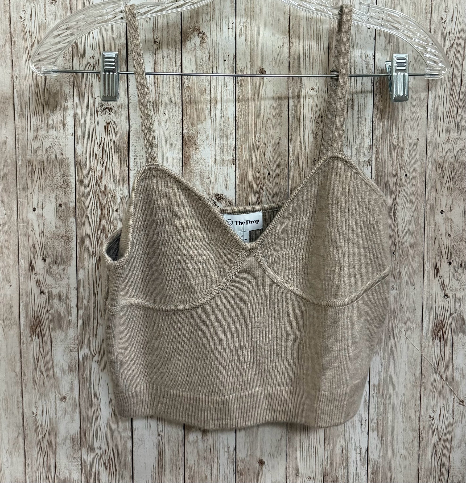 Size M THE DROP Tan 2 PC SET