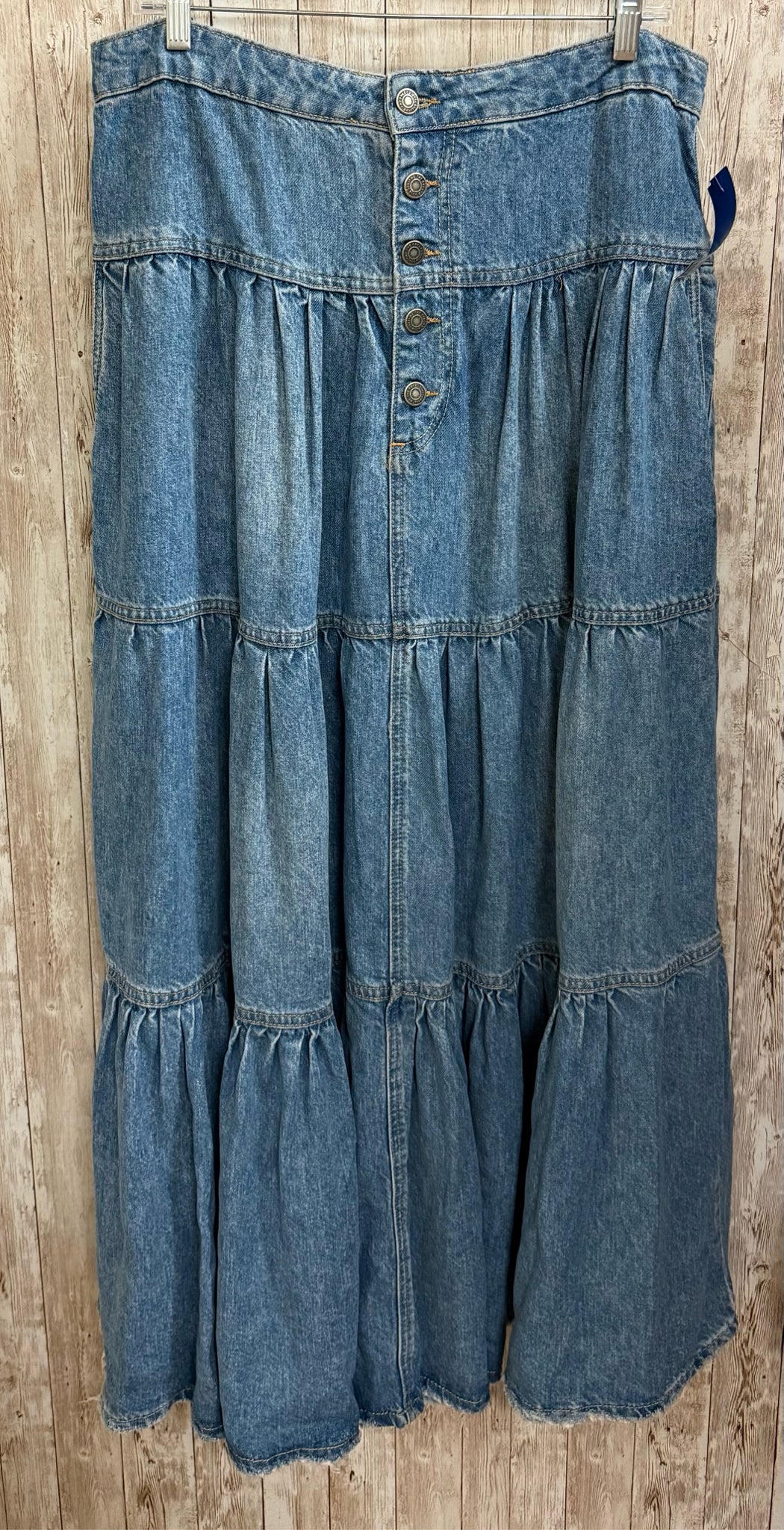 WE THE FREE Size M Denim Skirt