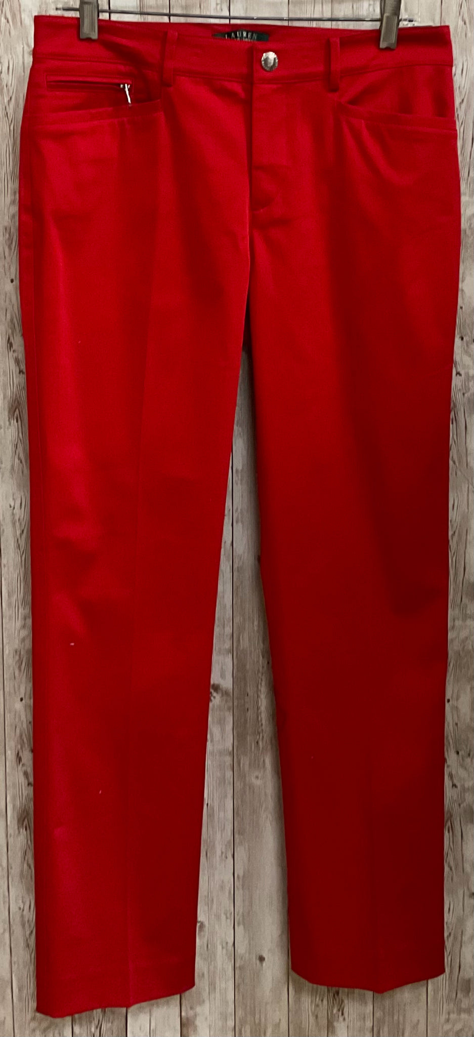 Size 6 LAUREN RALPH LAUREN Red Pants