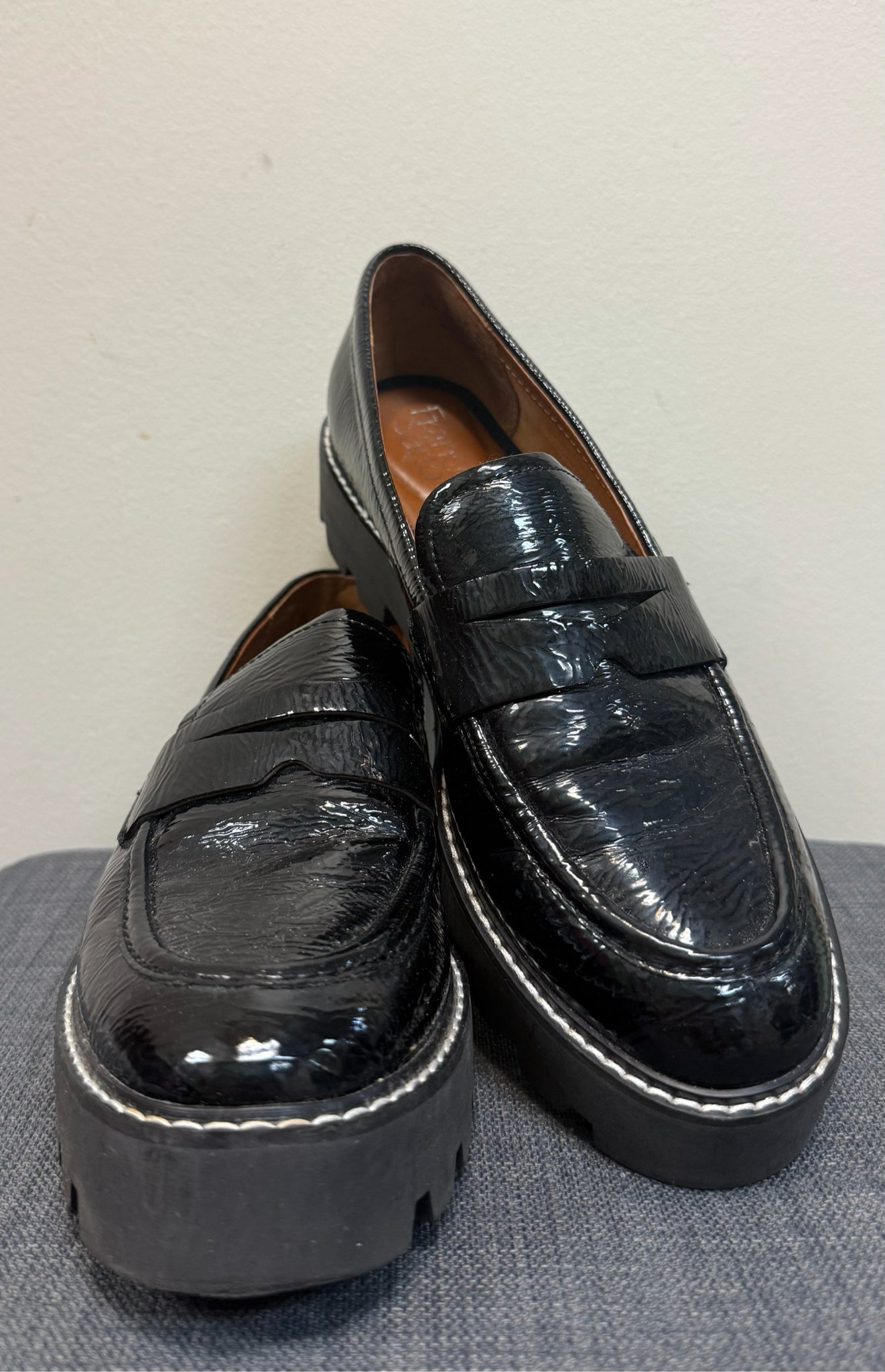 8.5 FRANCO SARTO Black SHOES