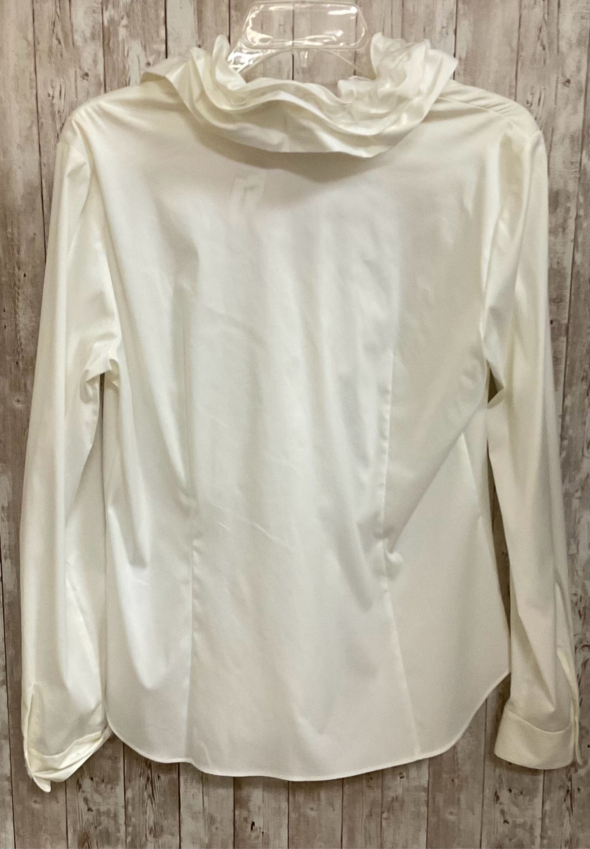 Size 10 LAFAYETTE 148 OFF WHITE Top