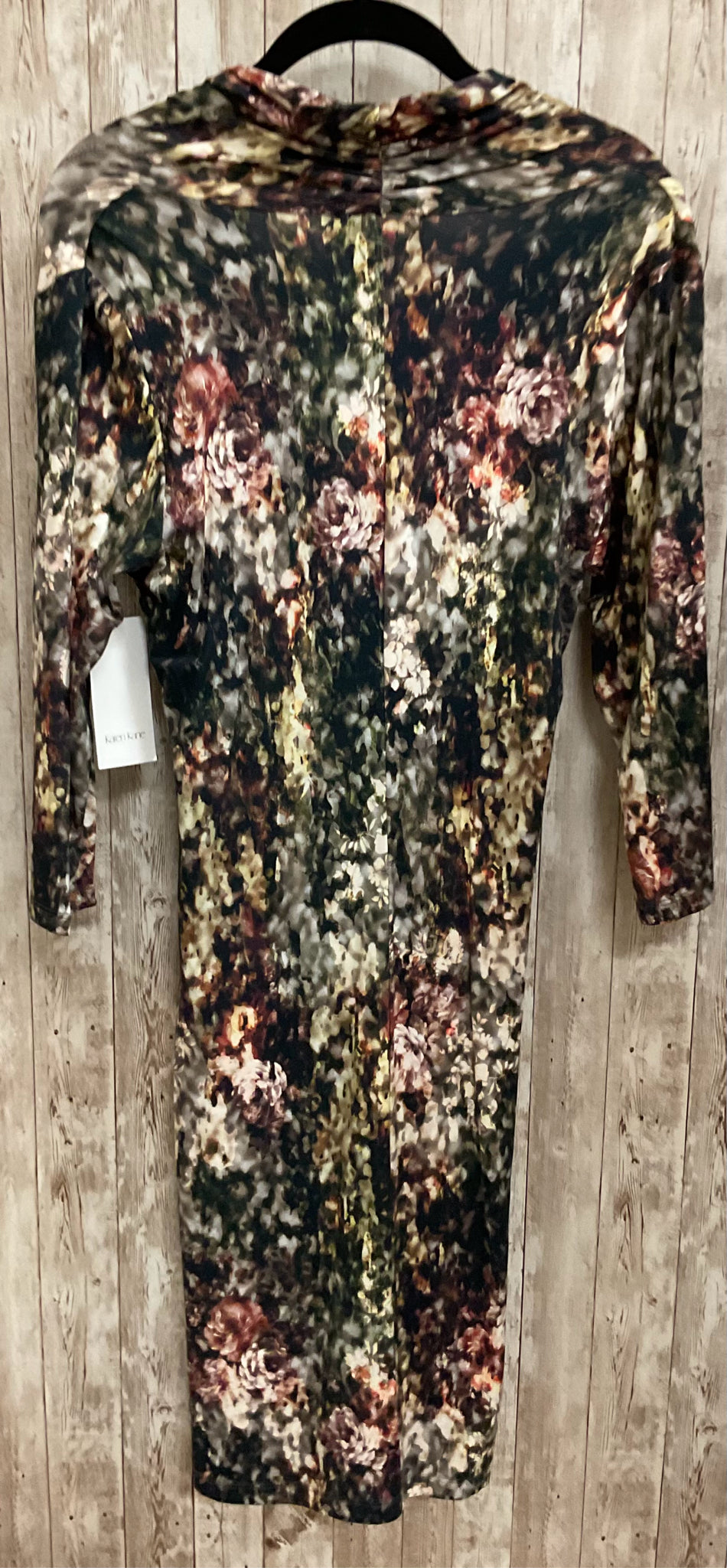 Size M KAREN KANE OLIVE MULTI Dress