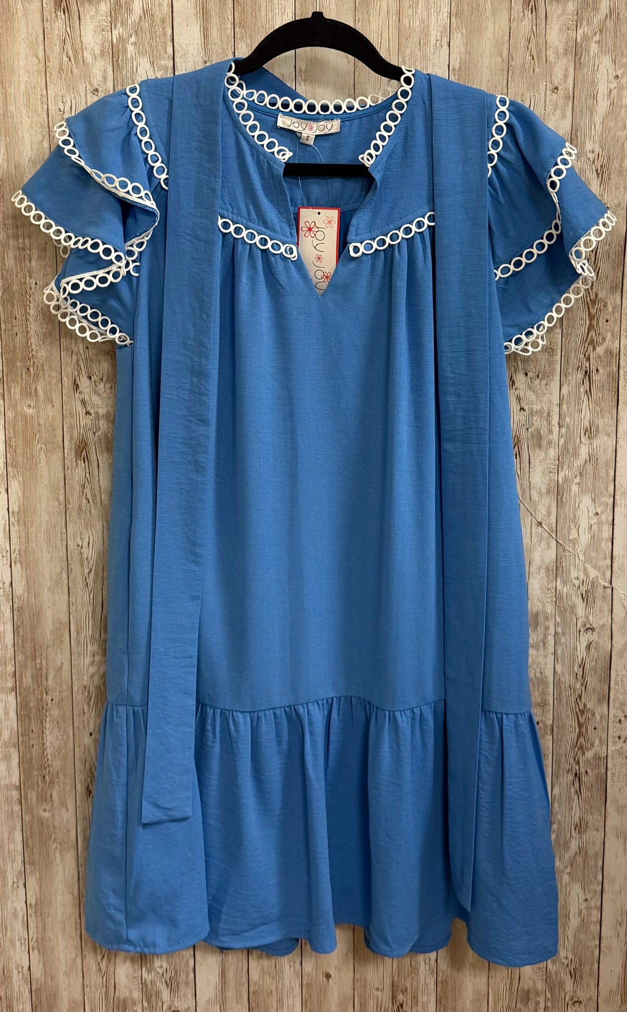 Size S JOY JOY Blue Dress