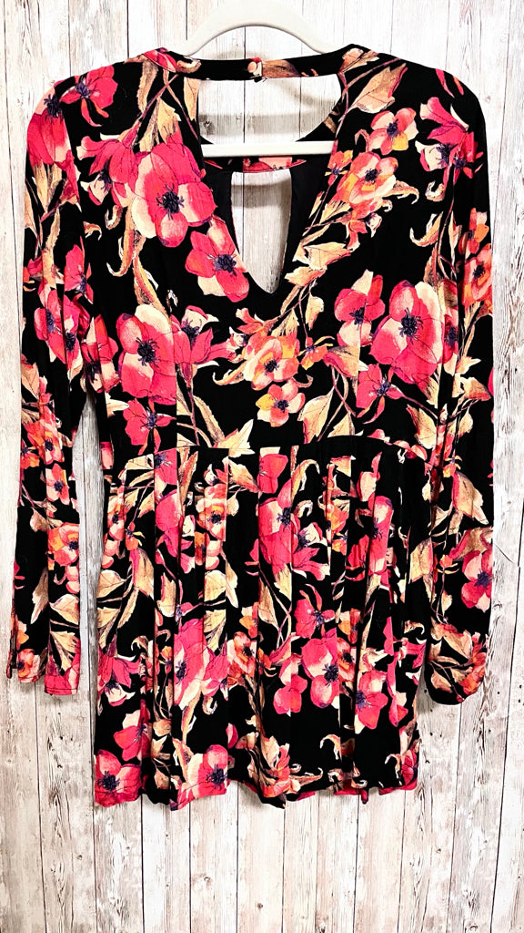 Size 10 FREE PEOPLE BLACK AND RED Dress