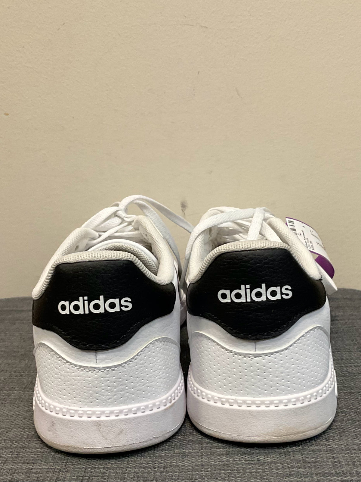 10 ADIDAS White and Black Sneakers
