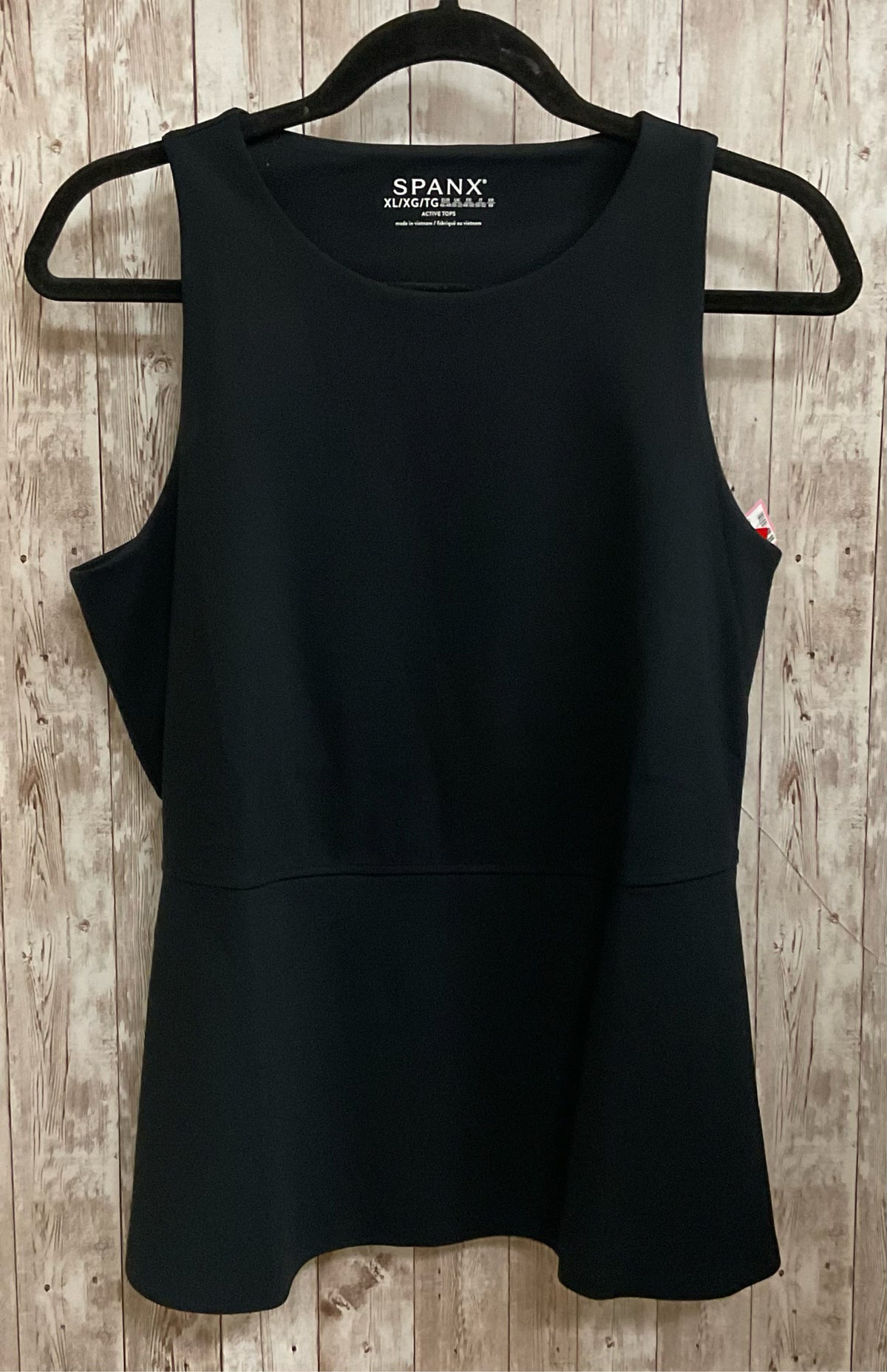 Size XL SPANX Black Top