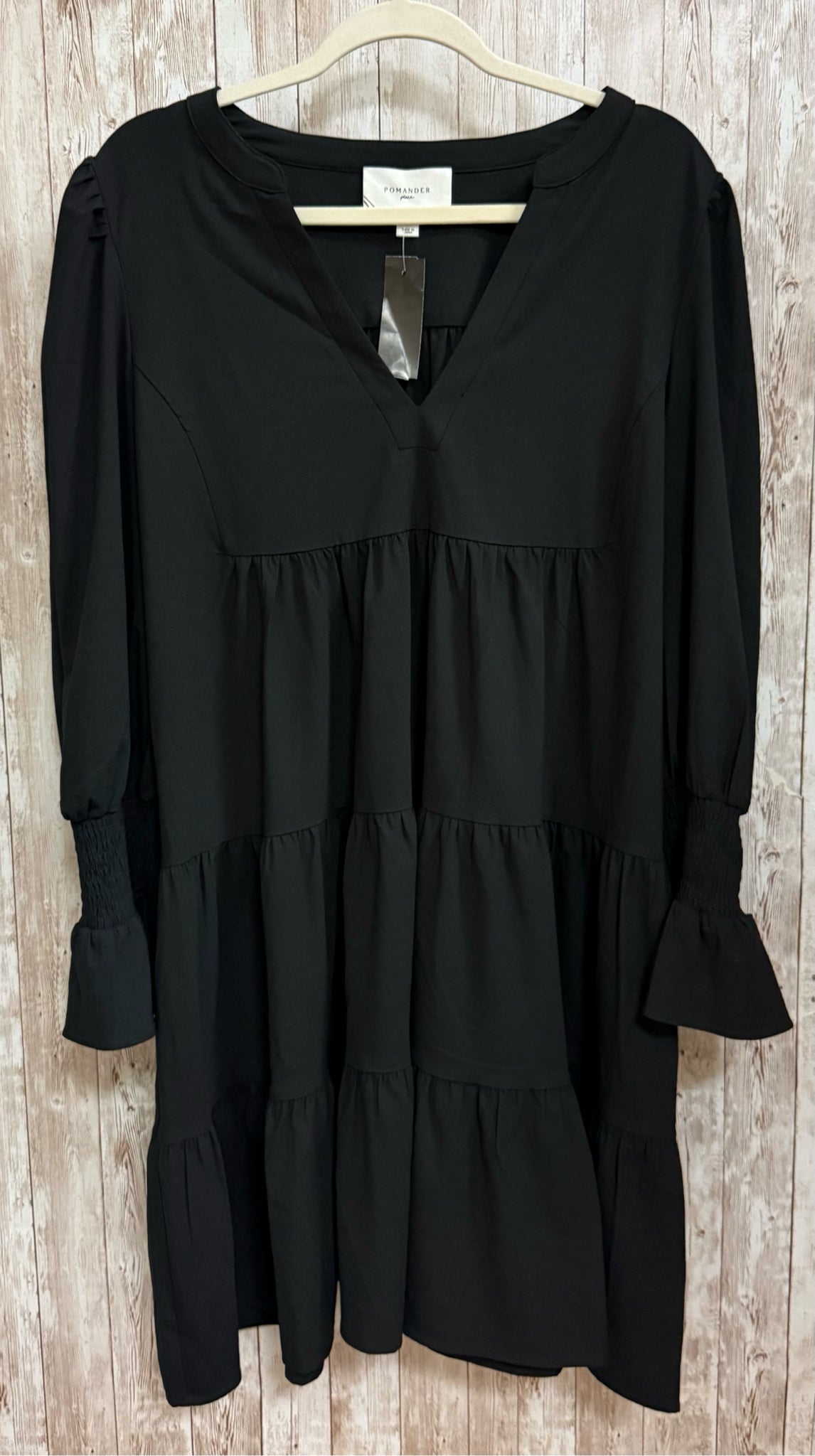 Size XL POMANDER PLACE Black Dress