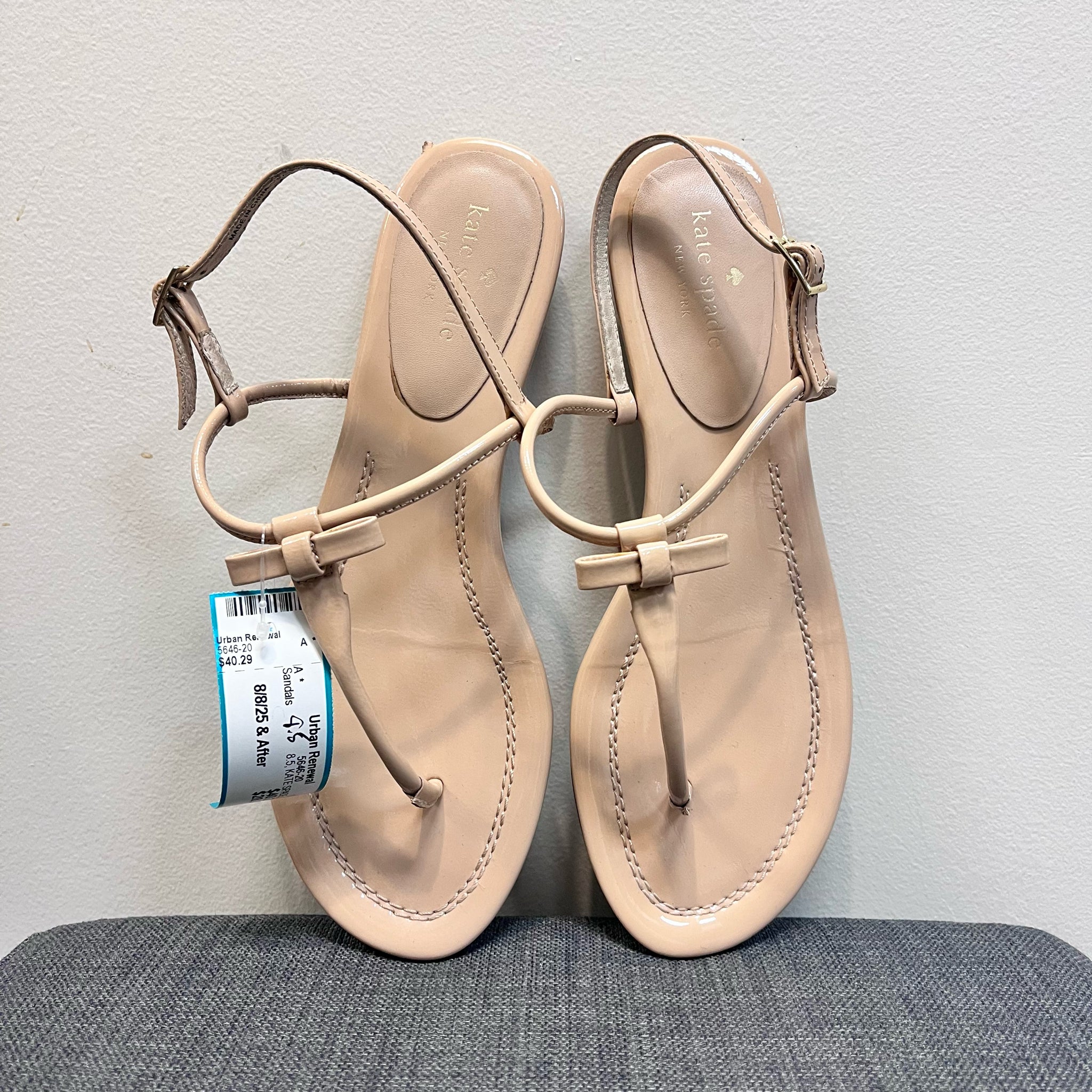 KATE SPADE 8.5 Tan Sandals