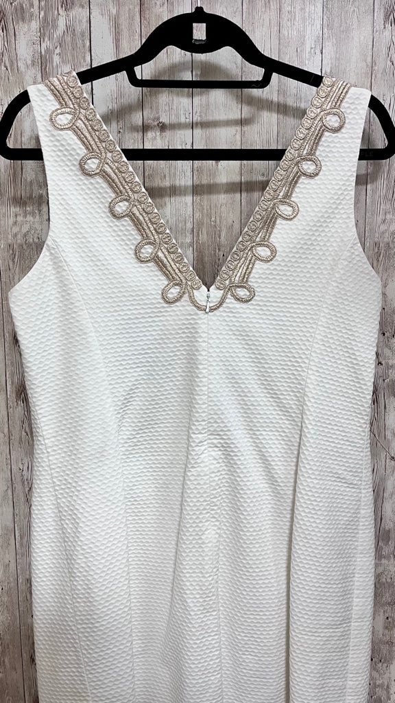 Cream LILLY PULITZER Size 14 Dress