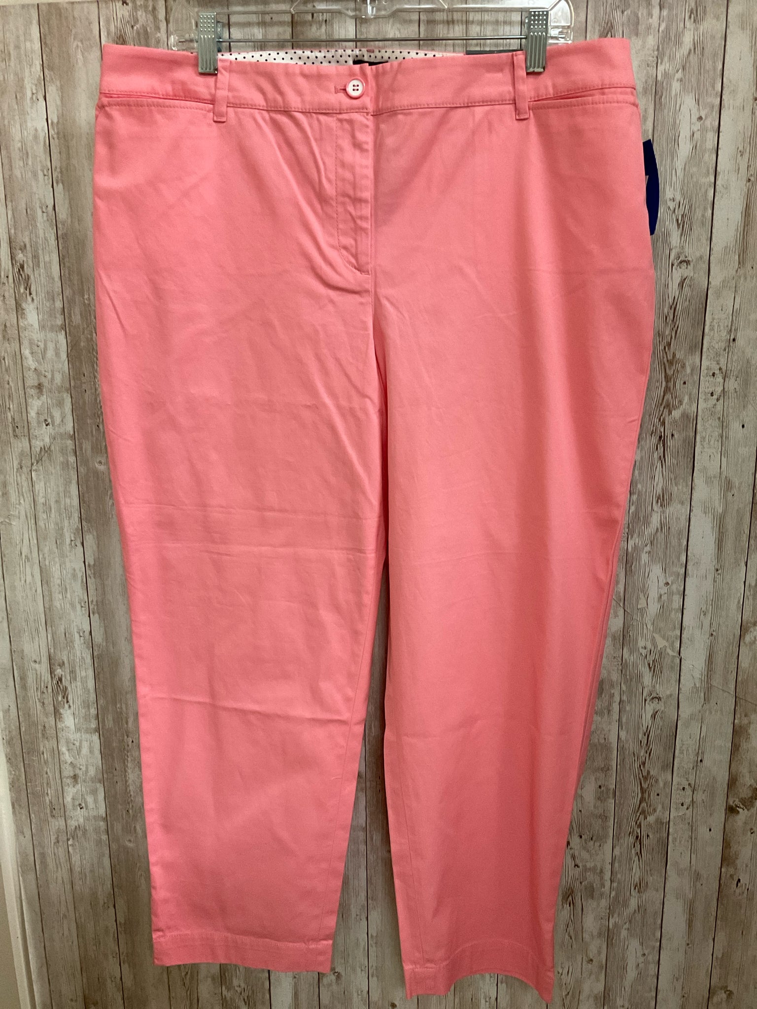 Size 16 TALBOTS Peach Pants
