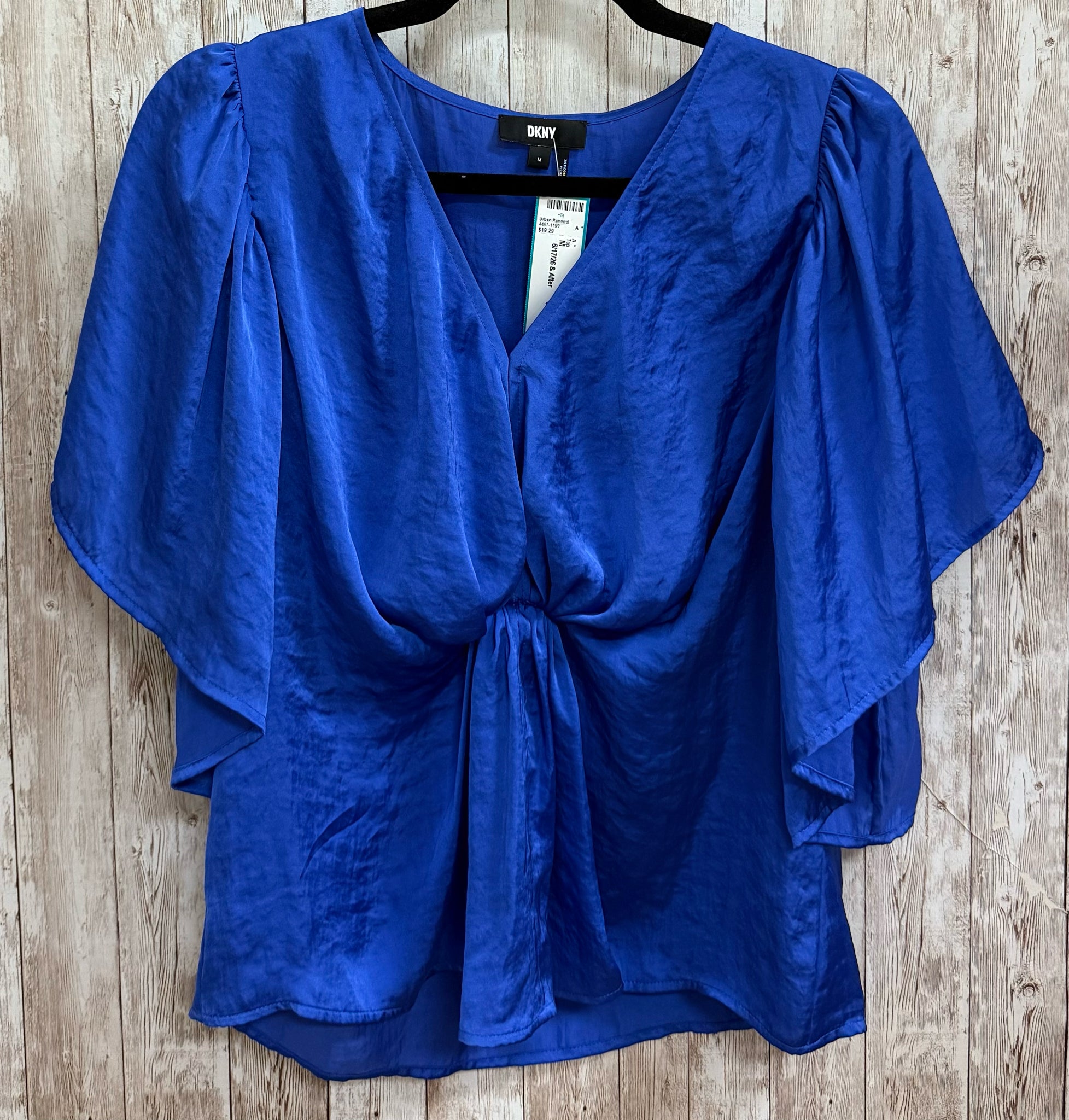 Size M DKNY Royal Blue Top
