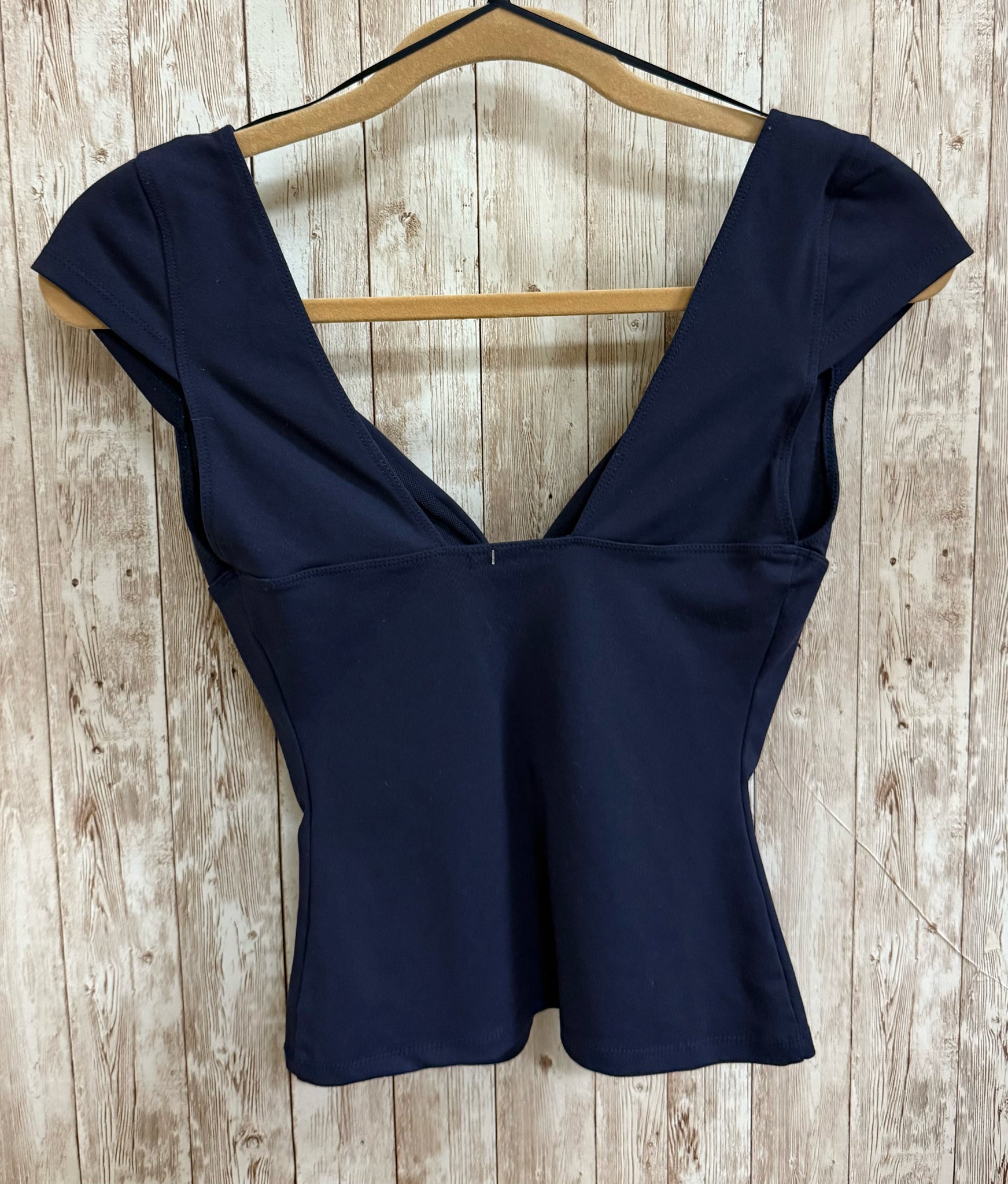 Size XS FREE PEOPLE Navy Top