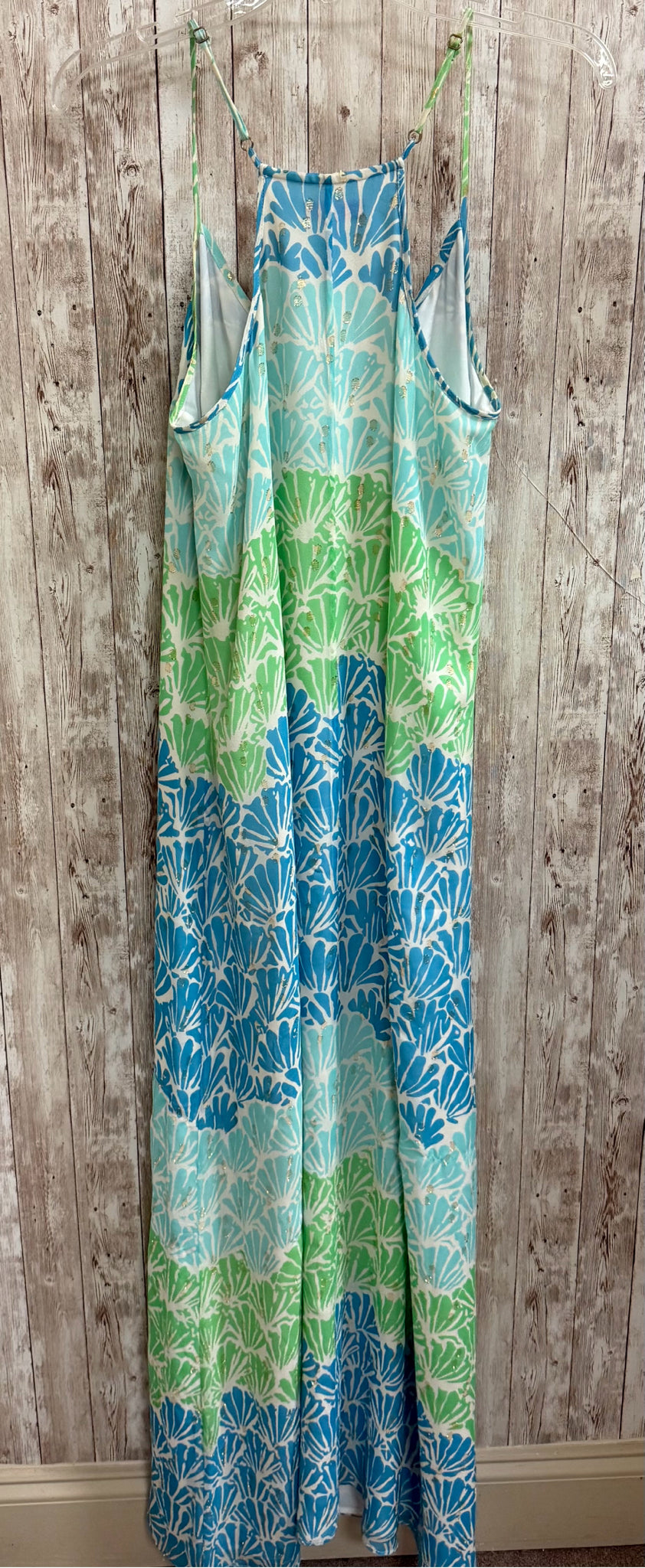 Size L LILLY PULITZER Blue Print Dress
