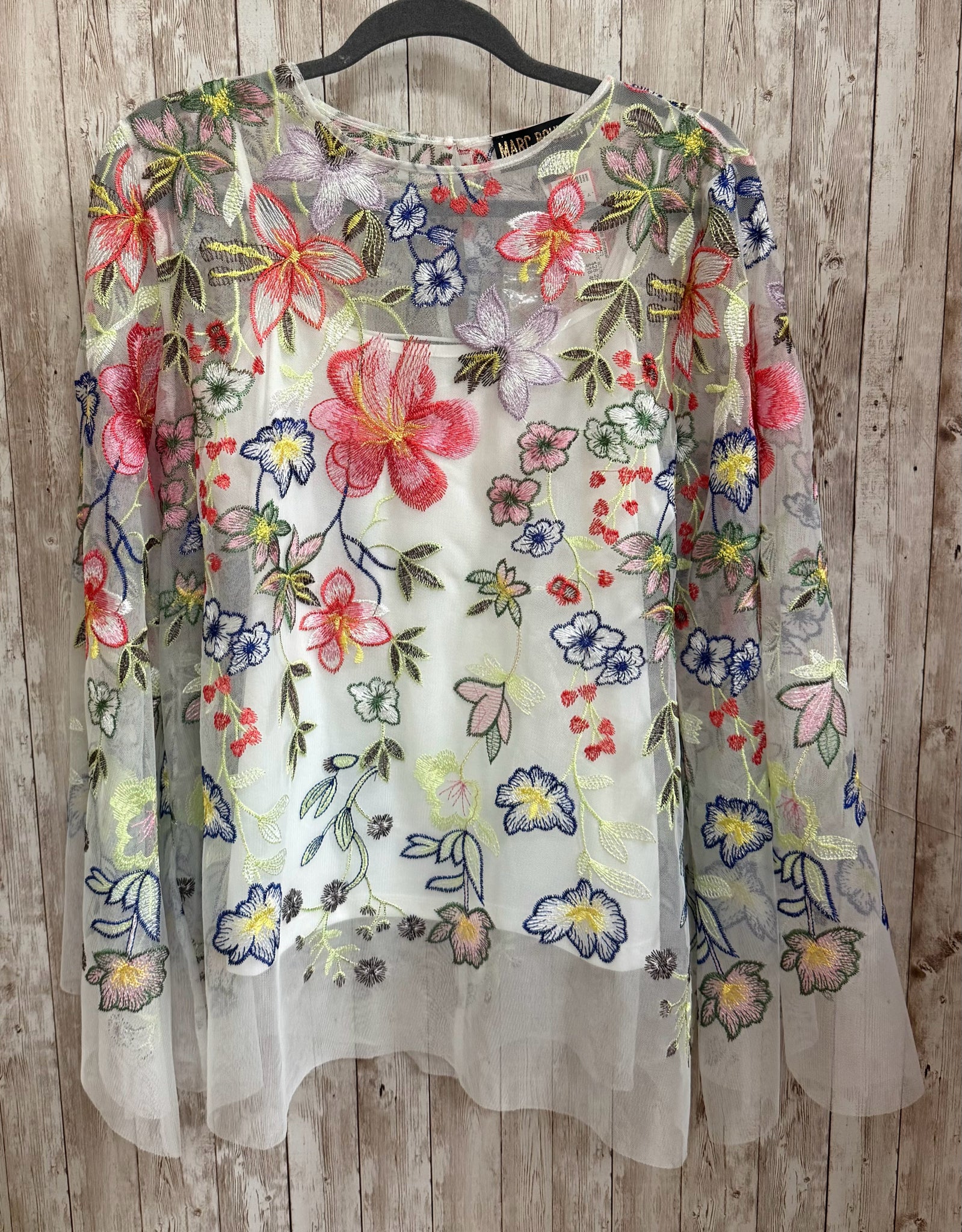 Size L MARC BOUWER MULTI COLOR 2 PC Top