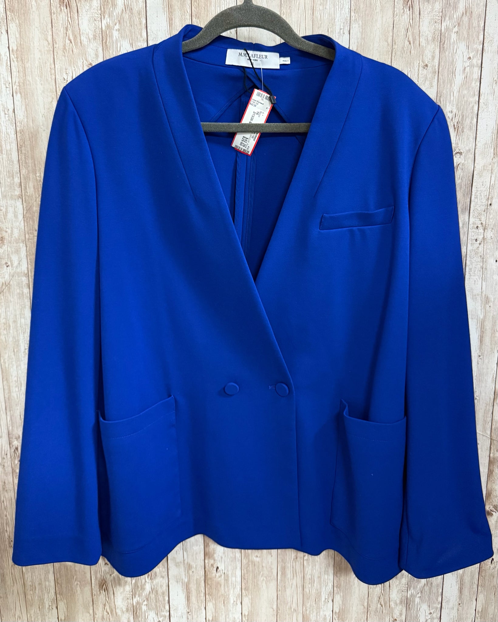 Size 16 MM LAFLEUR Royal Blue Blazer