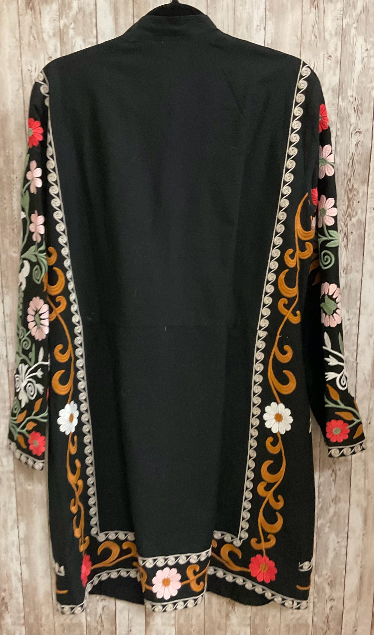 RUBYYAYA BLACK FLORAL Coat