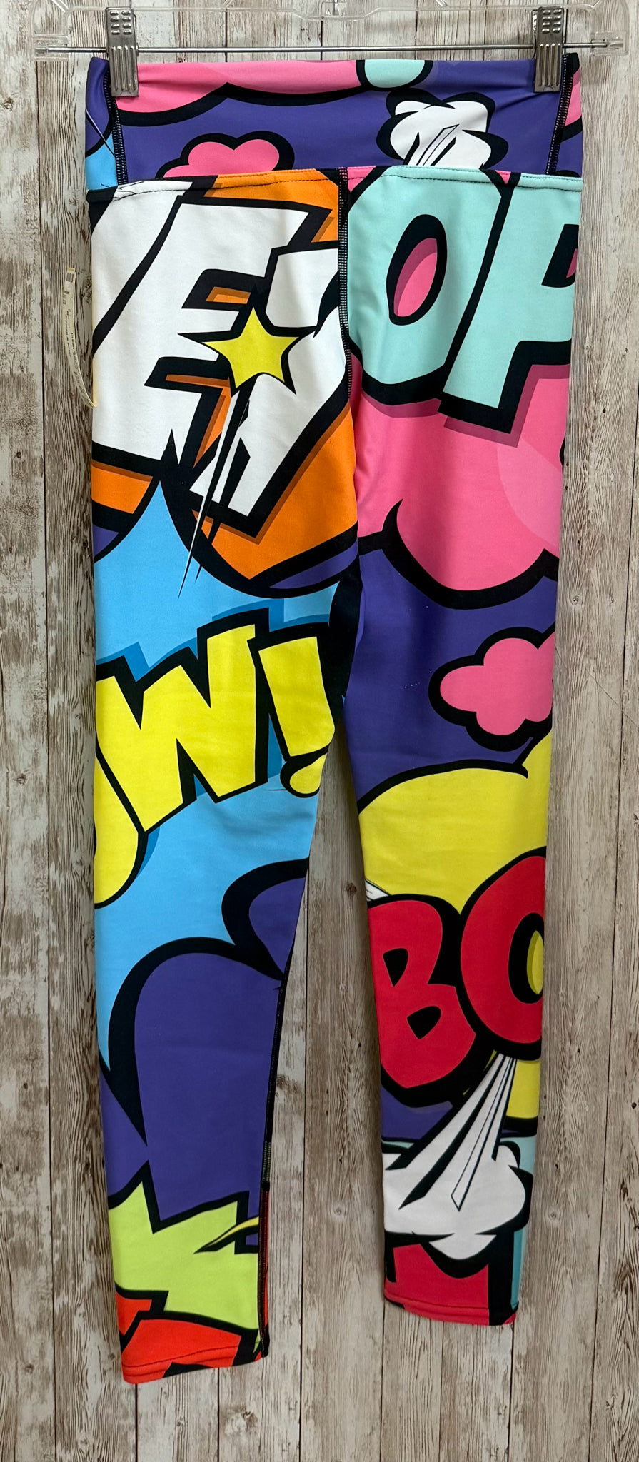 Size S FIERCEPULSE PURPLE MULTI Leggings