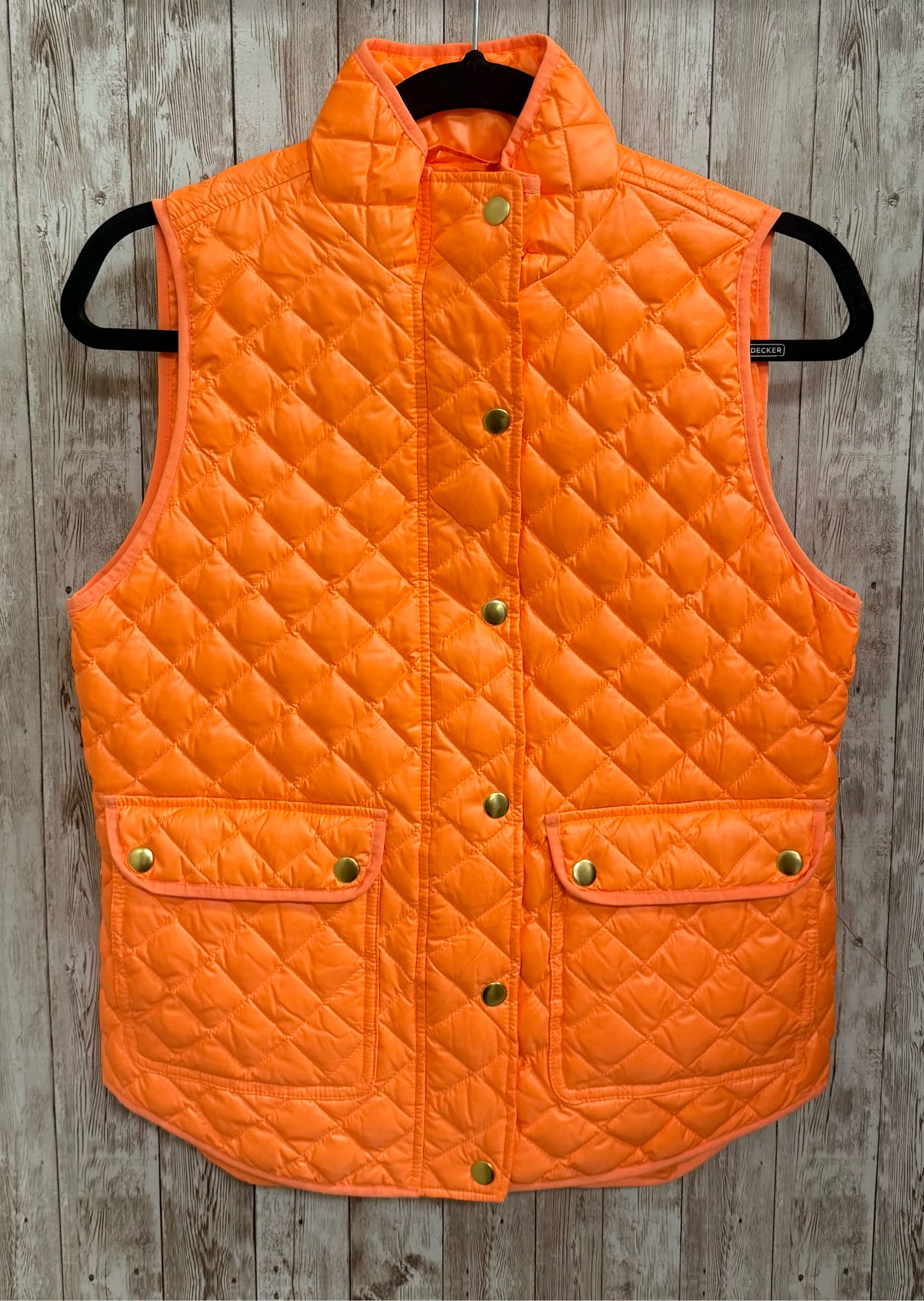 Size XS J CREW Orange Vest
