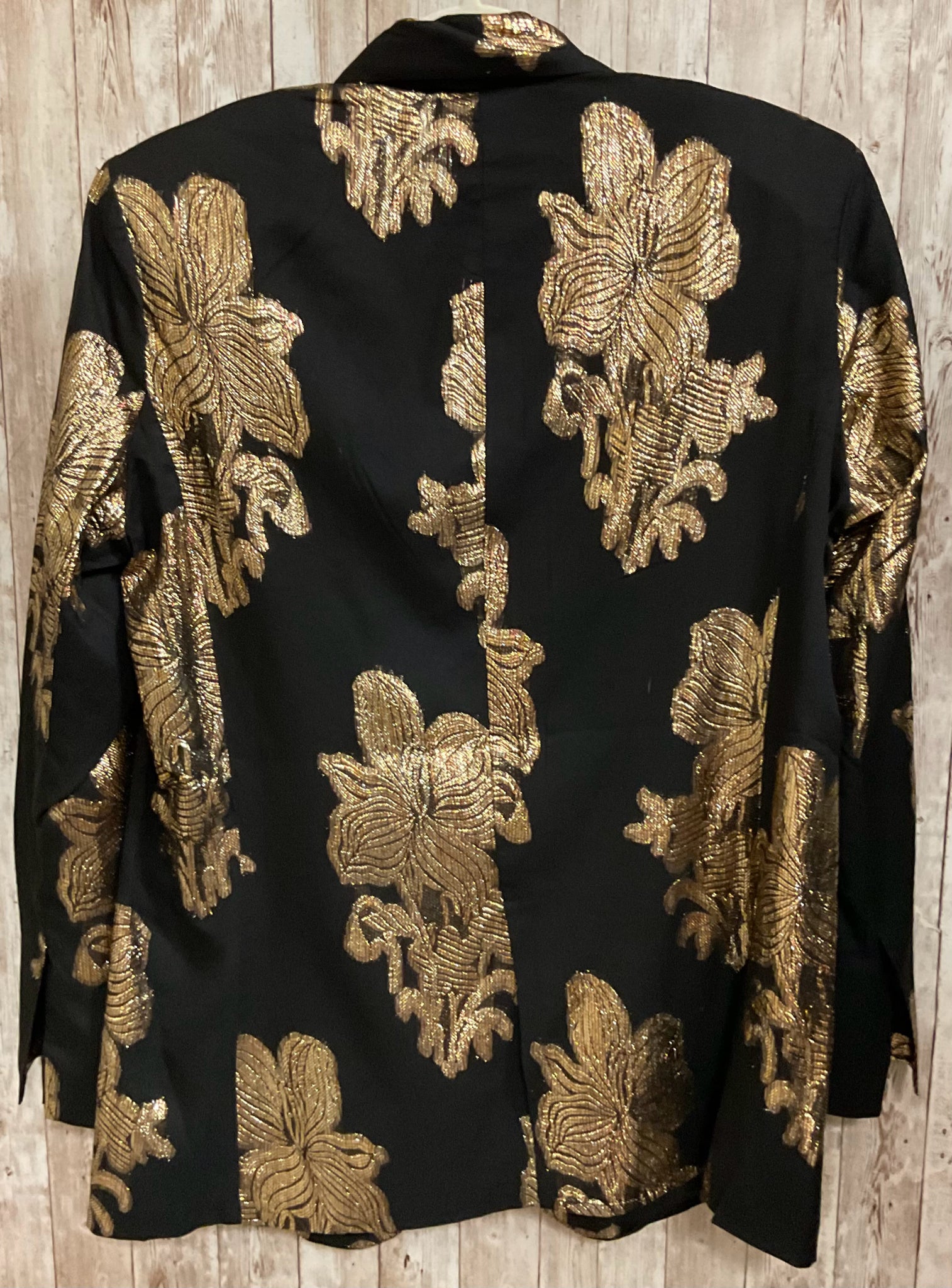 Size One Size Muche et Muchette BLACK AND GOLD Jacket