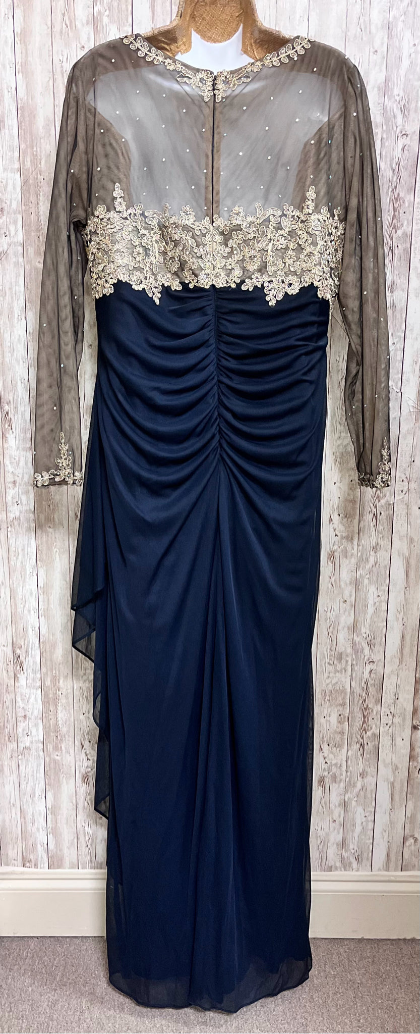 XSCAPE Size 14 Royal Blue Gown/Evening Wear