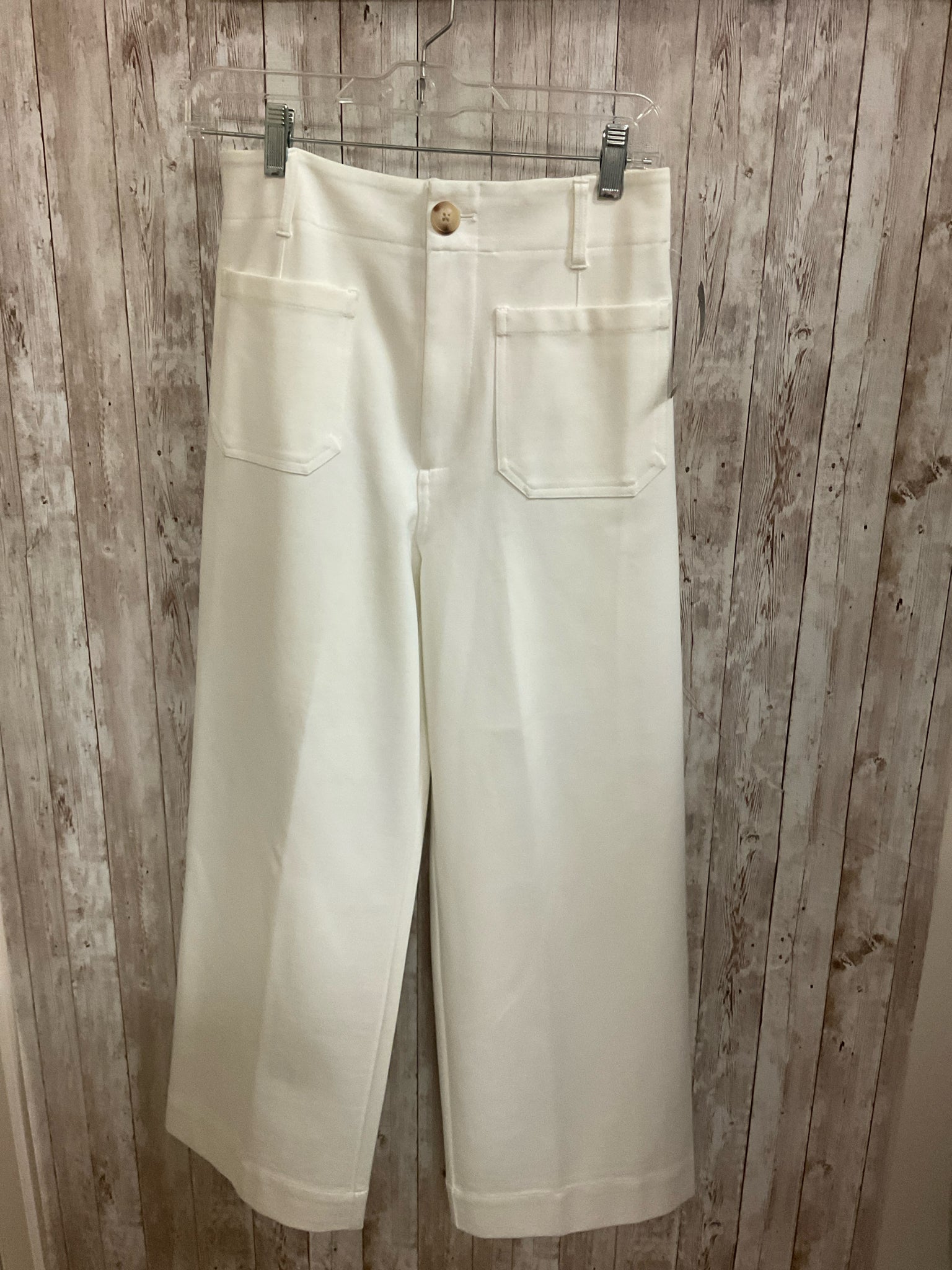 Size 6 JONES&CO OFF WHITE Pants