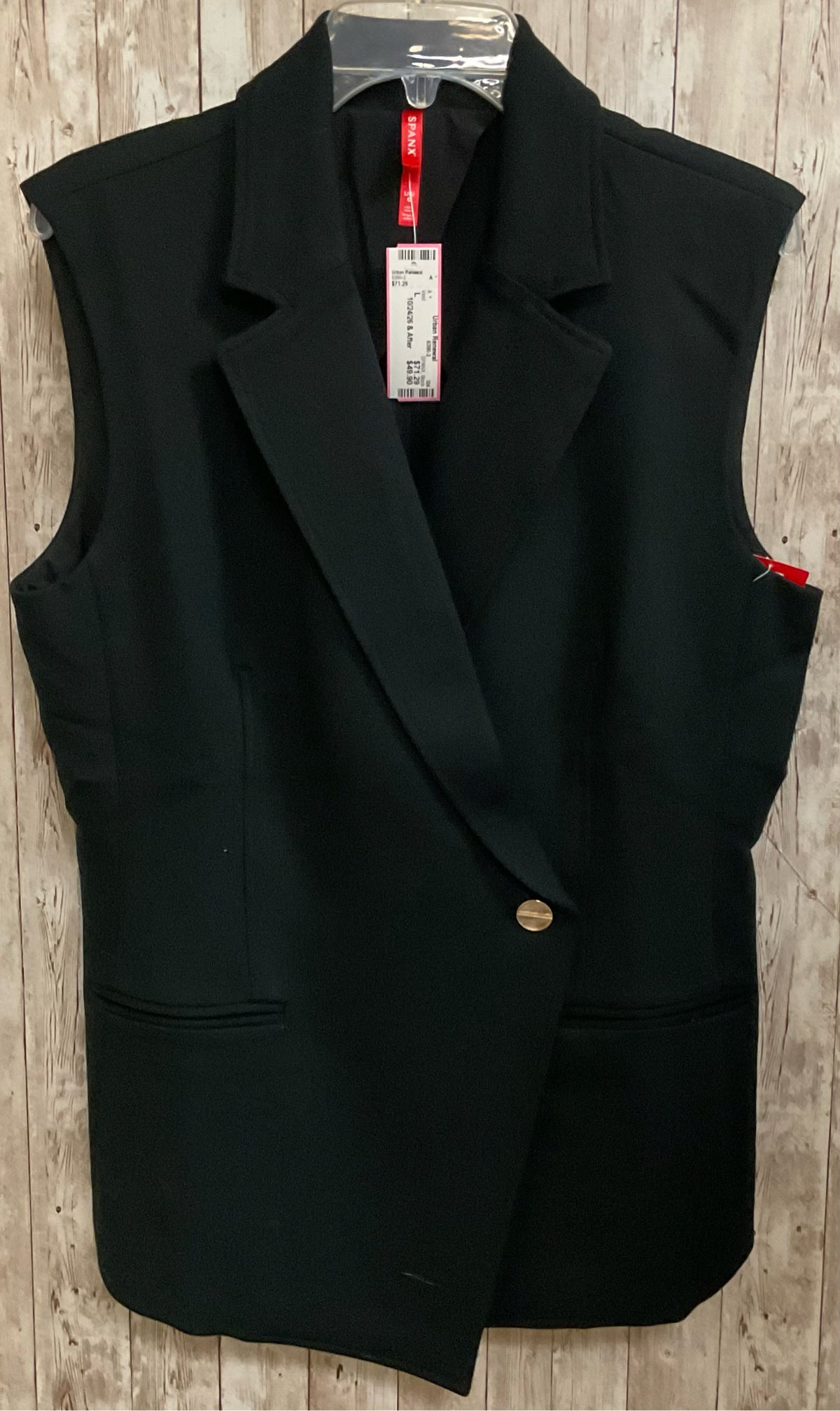 Size L SPANX Black Vest