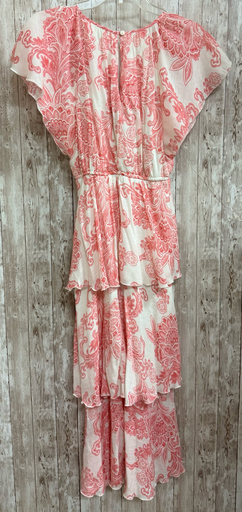 Size 4 STELLA & JULIE WHITE AND RED Dress