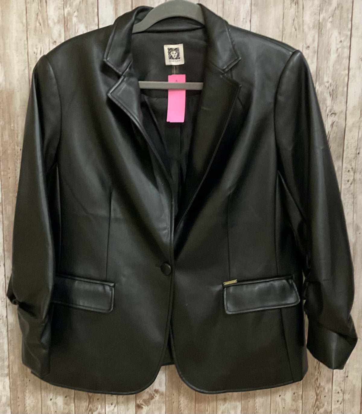 Size M ANNE KLEIN Black Jacket
