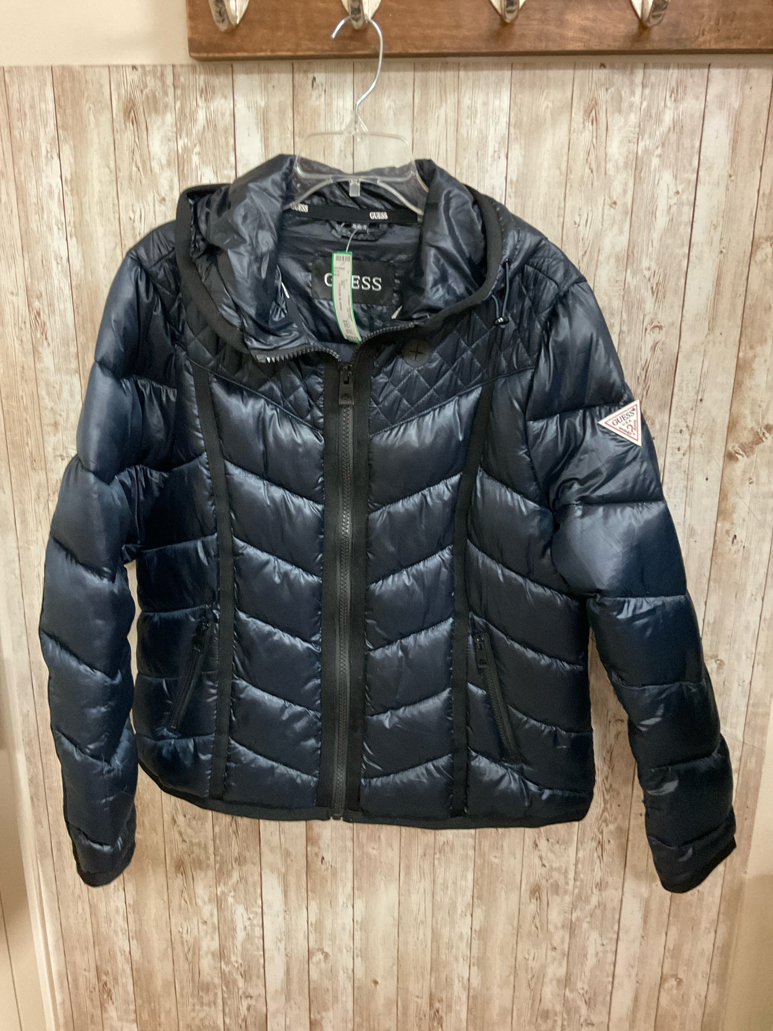 Size XL GUESS Navy Jacket