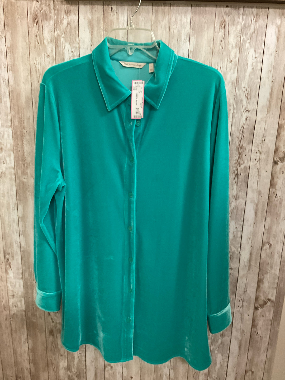 Size L SOFT SURROUNDINGS AQUA Top