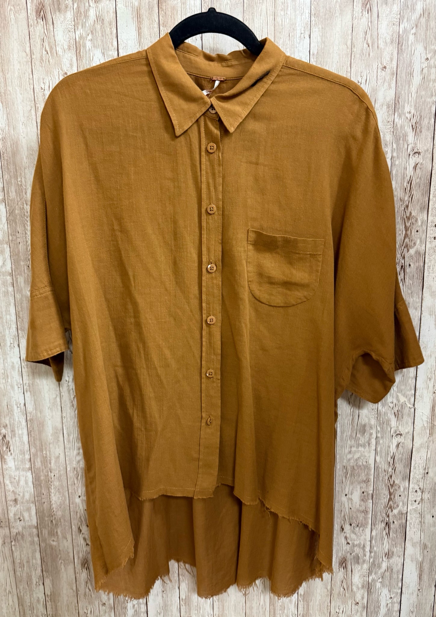 FREE PEOPLE Size XS Mustard Top
