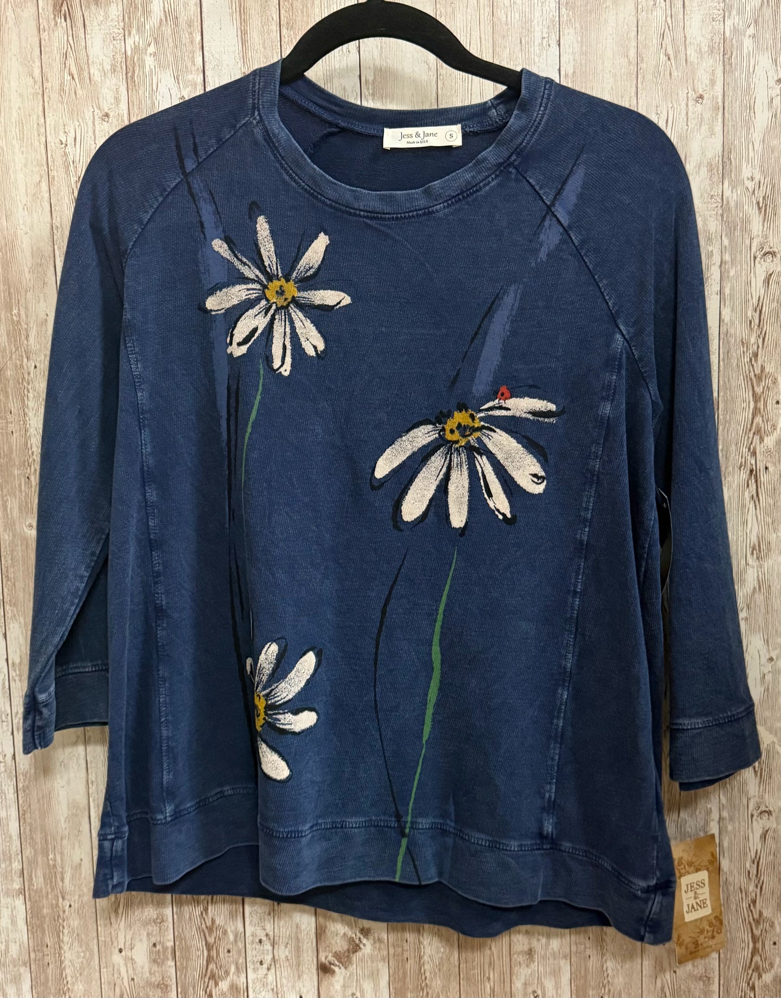 Size S JESS & JANE Blue Top